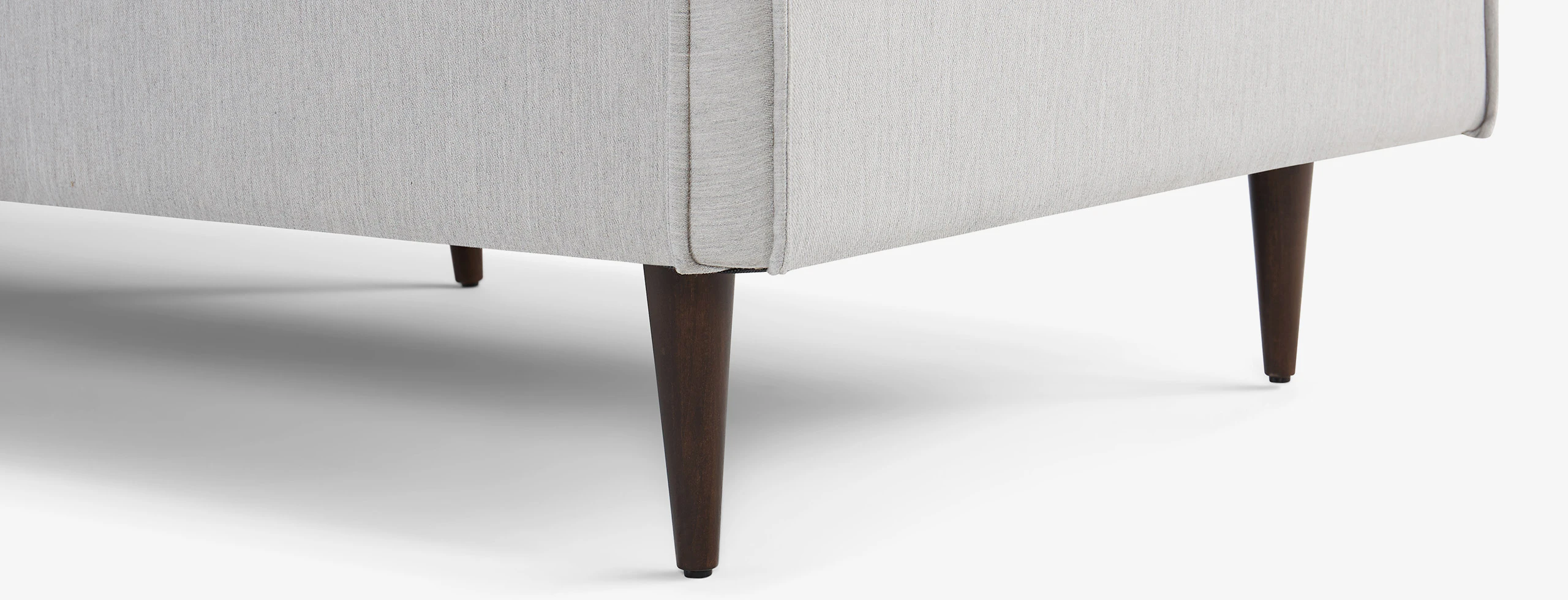 Serena Sofa Sunbrella Premier Fog daily