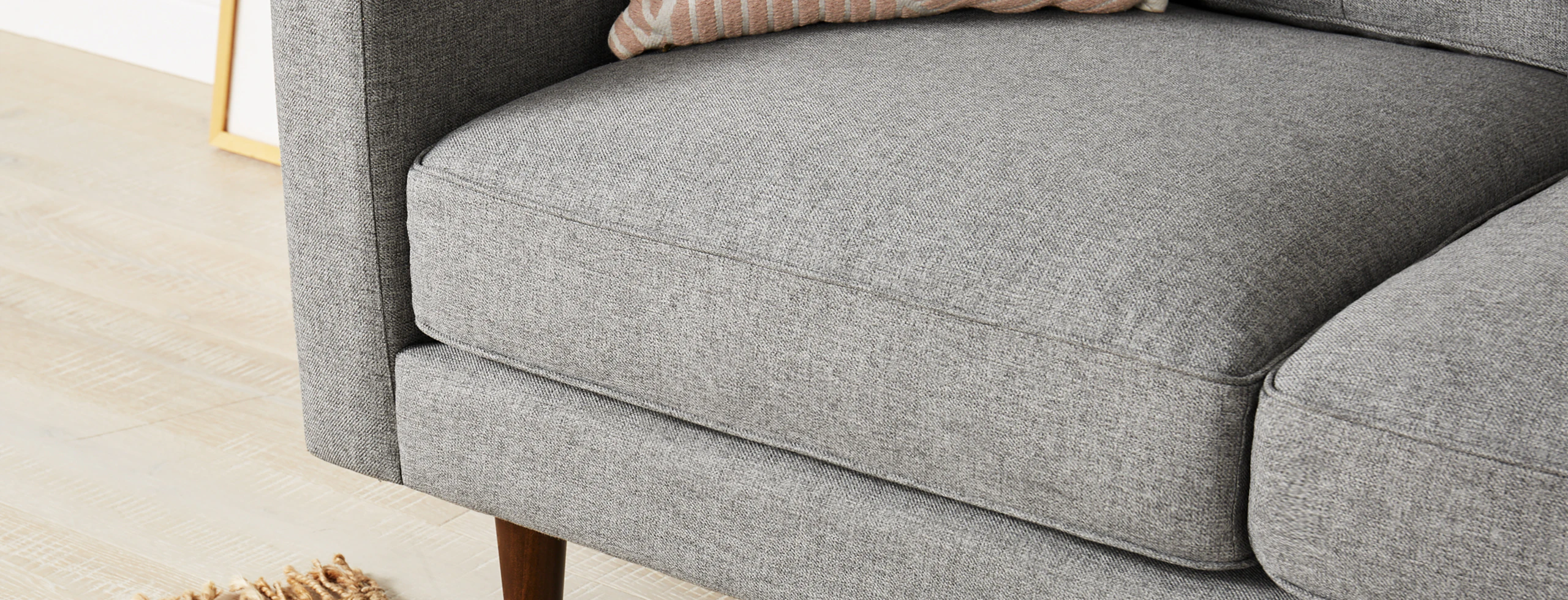 Holloway Sofa Taylor Felt Grey