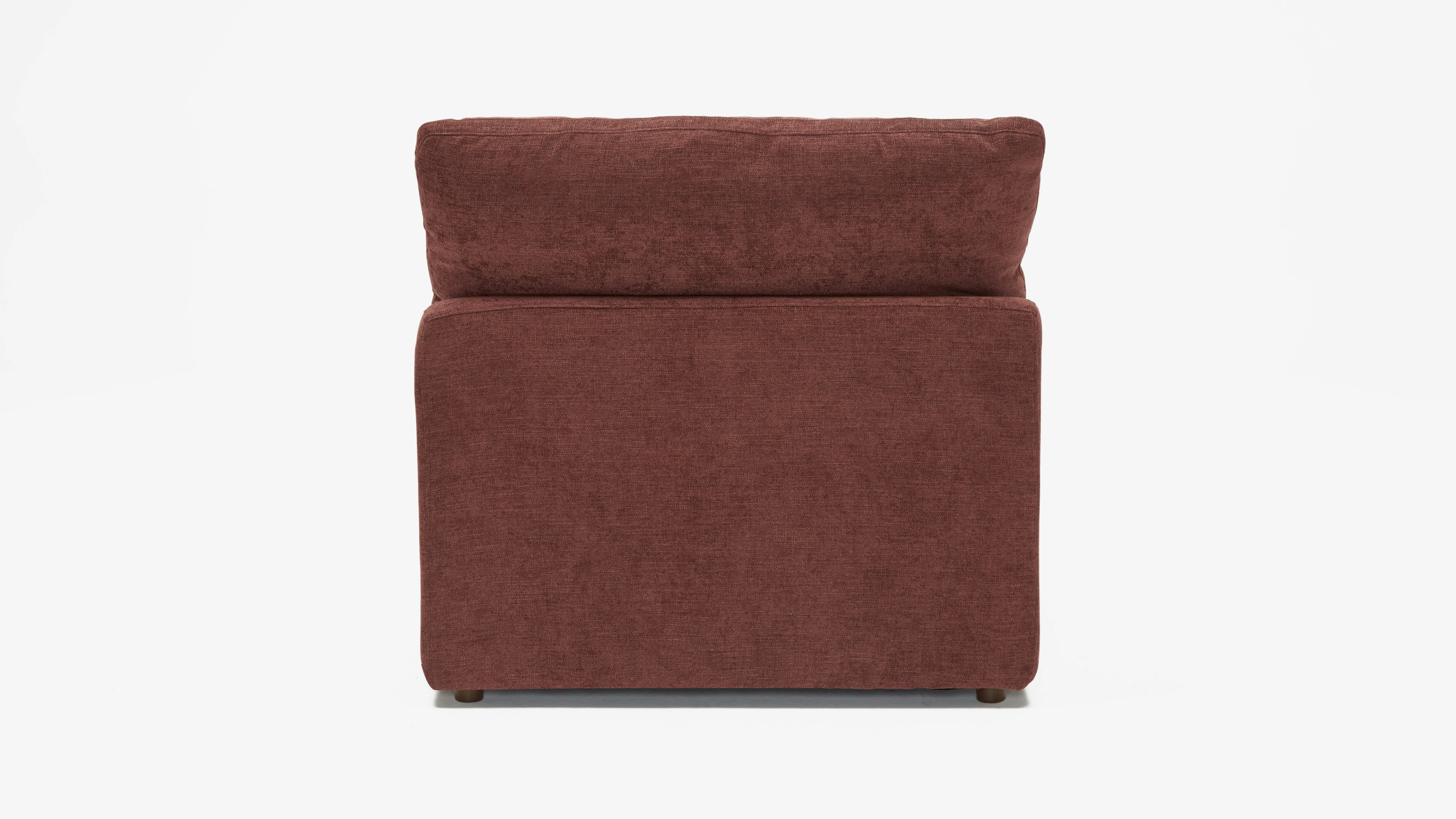 Bryant Armless Chair Milo Burgundy