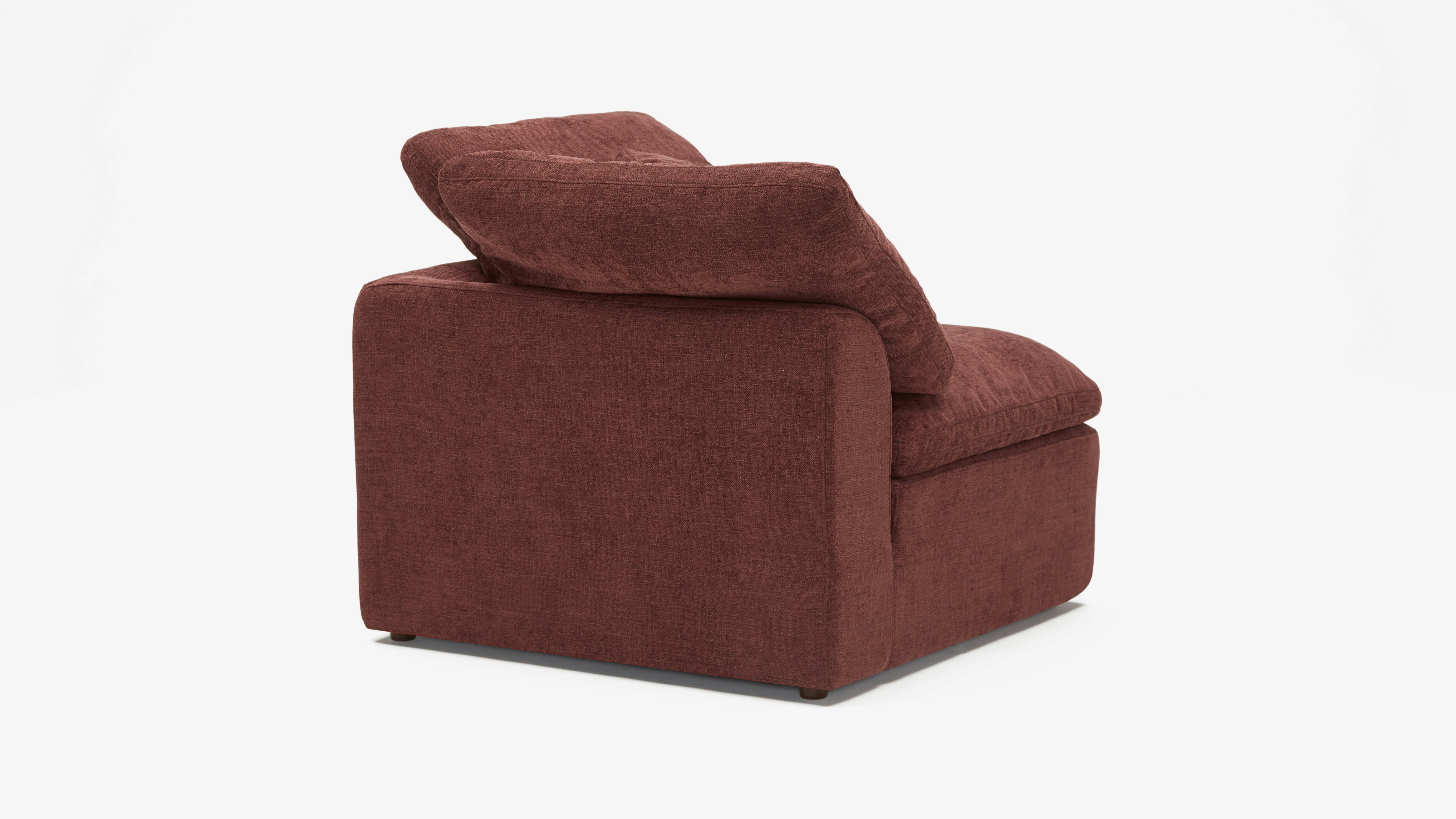 Bryant Corner Chair Milo Burgundy