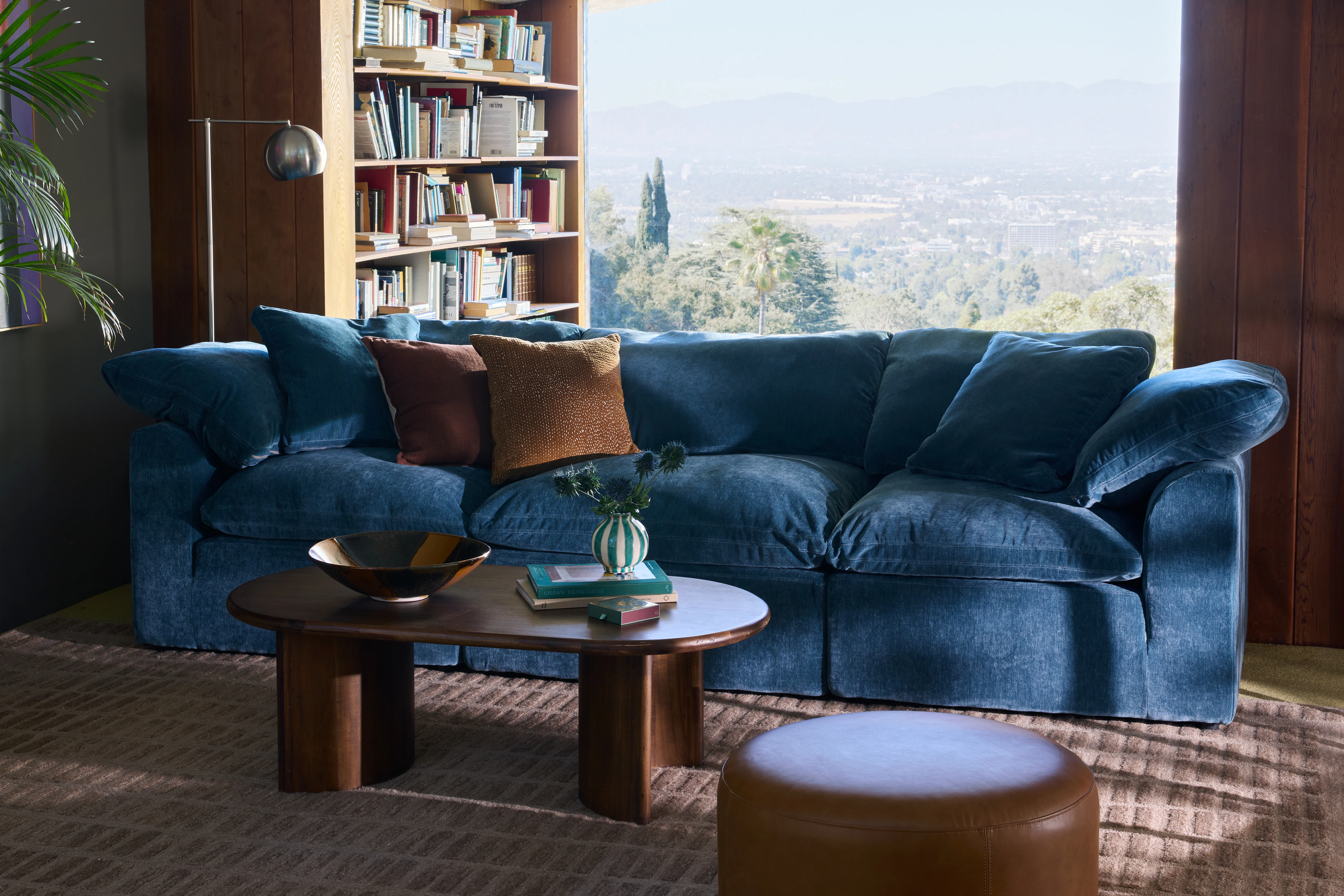 Bryant Modular Sofa Harper Biscay Bay