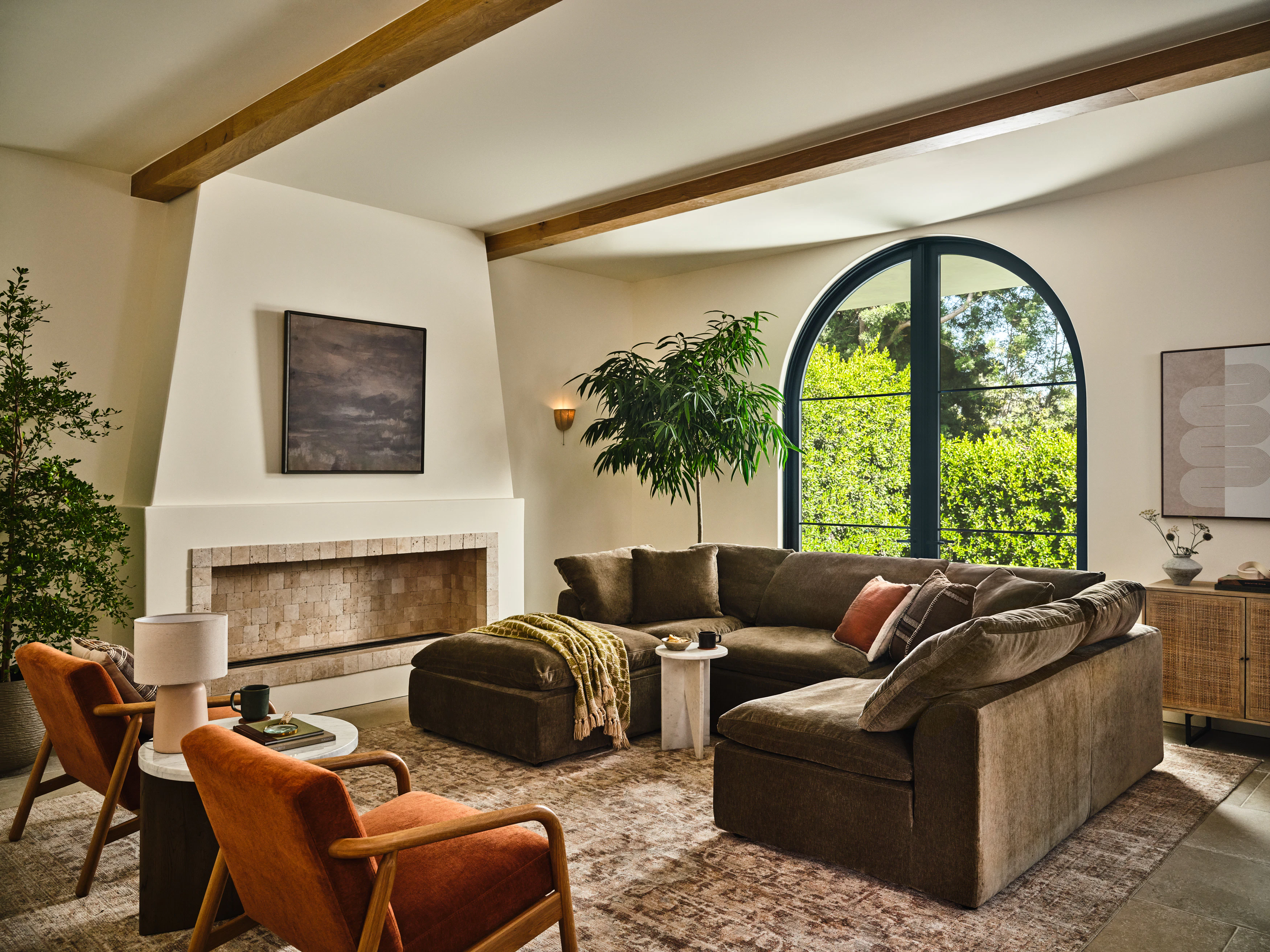 Bryant Sofa Bumper Sectional kenley Spruce 5pc 20252108