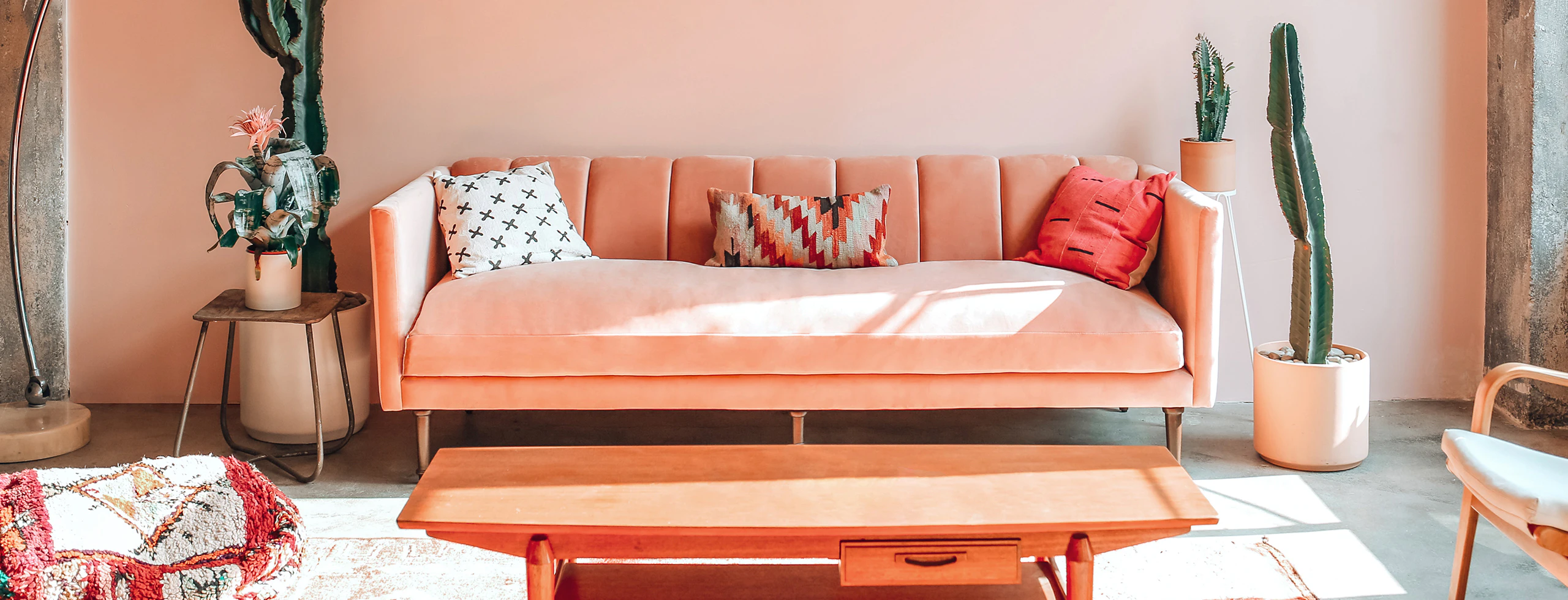 hero hathaway sofa royale blush