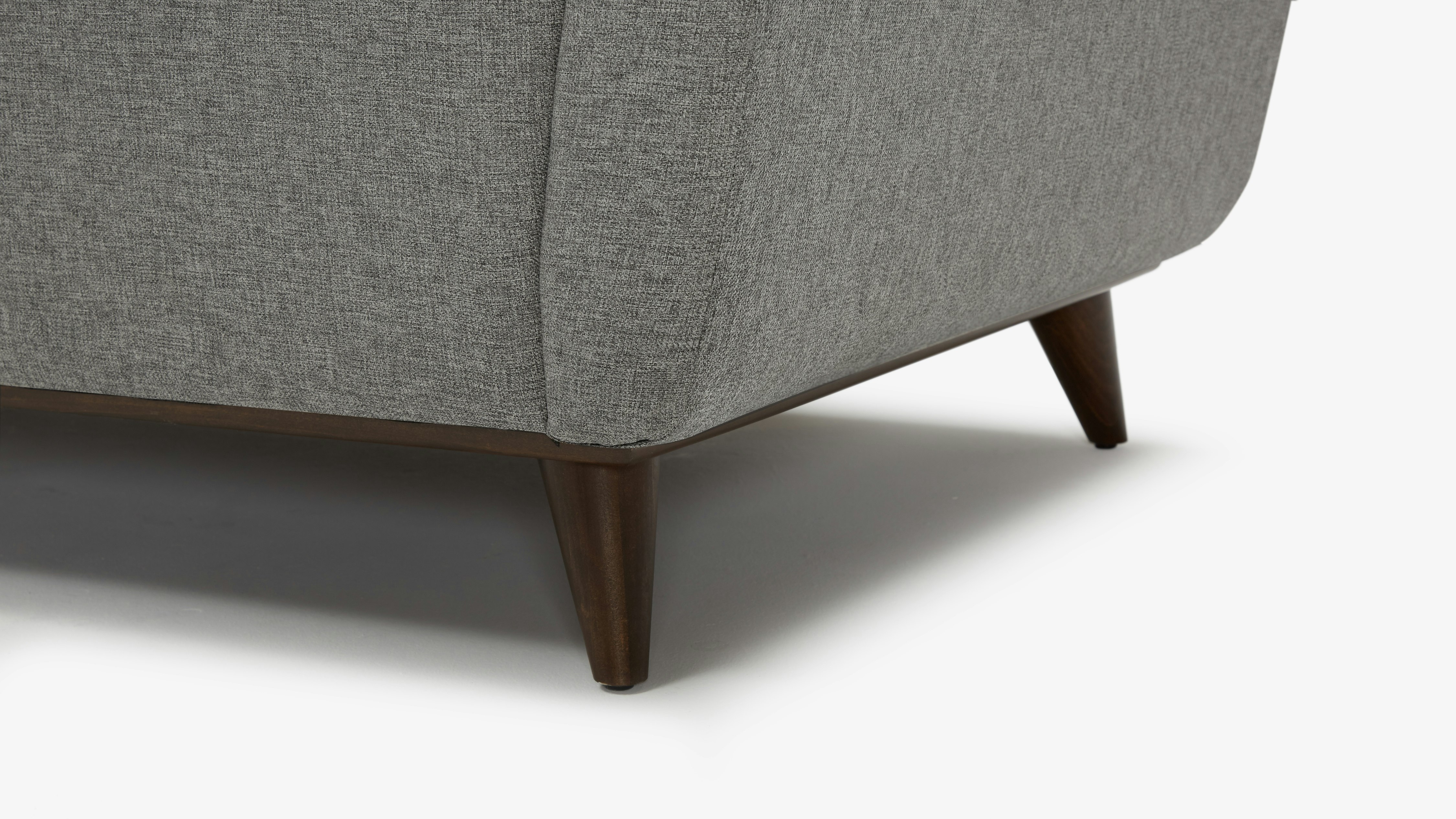 Hughes Grand Sofa Taylor Felt Grey