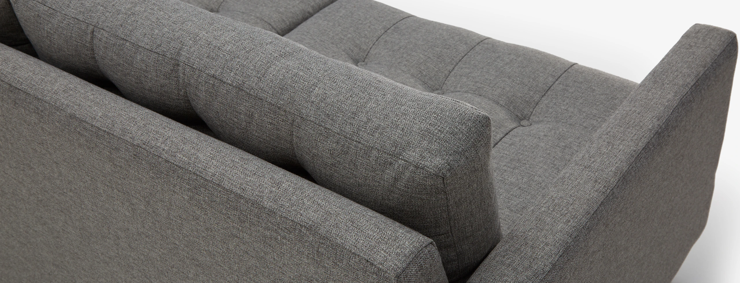 Hero Eliot Grand Sofa Taylor Felt Grey