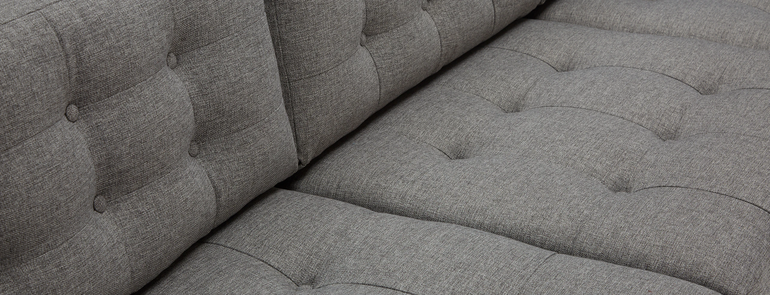Hero Eliot Grand Sofa Taylor Felt Grey