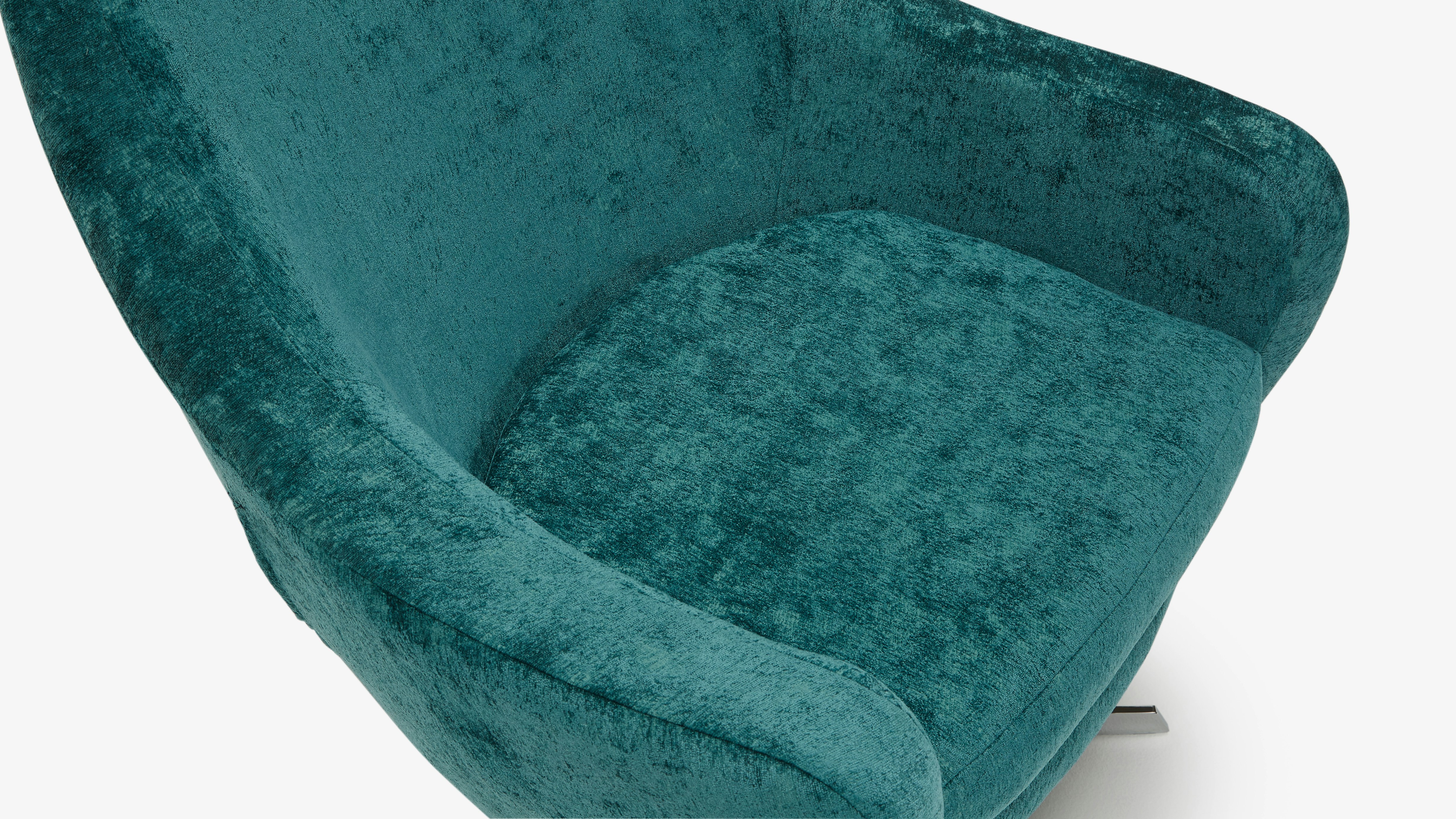 Lenette Swivel Chair Prime Peacock