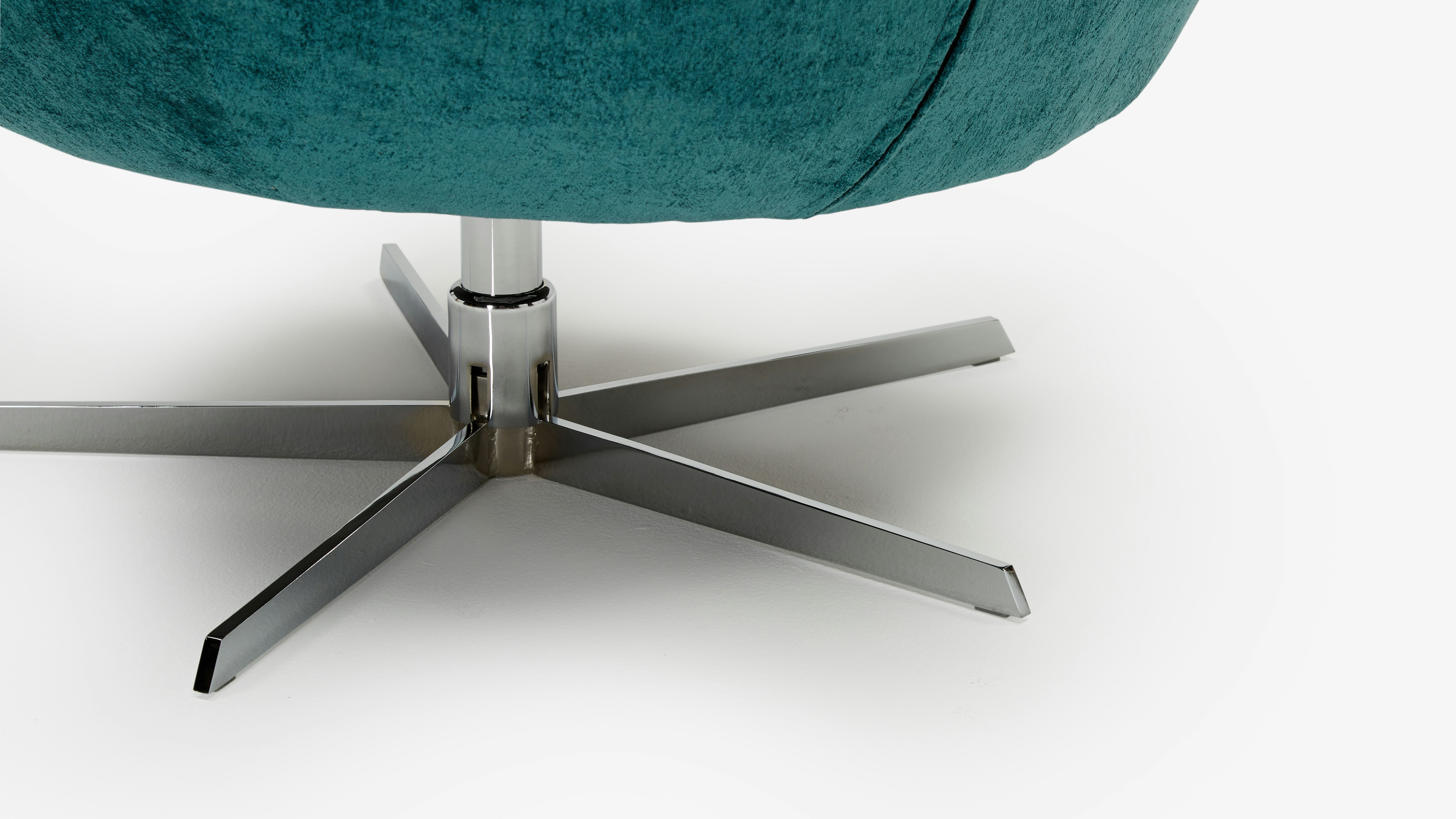 Lenette Swivel Chair Prime Peacock