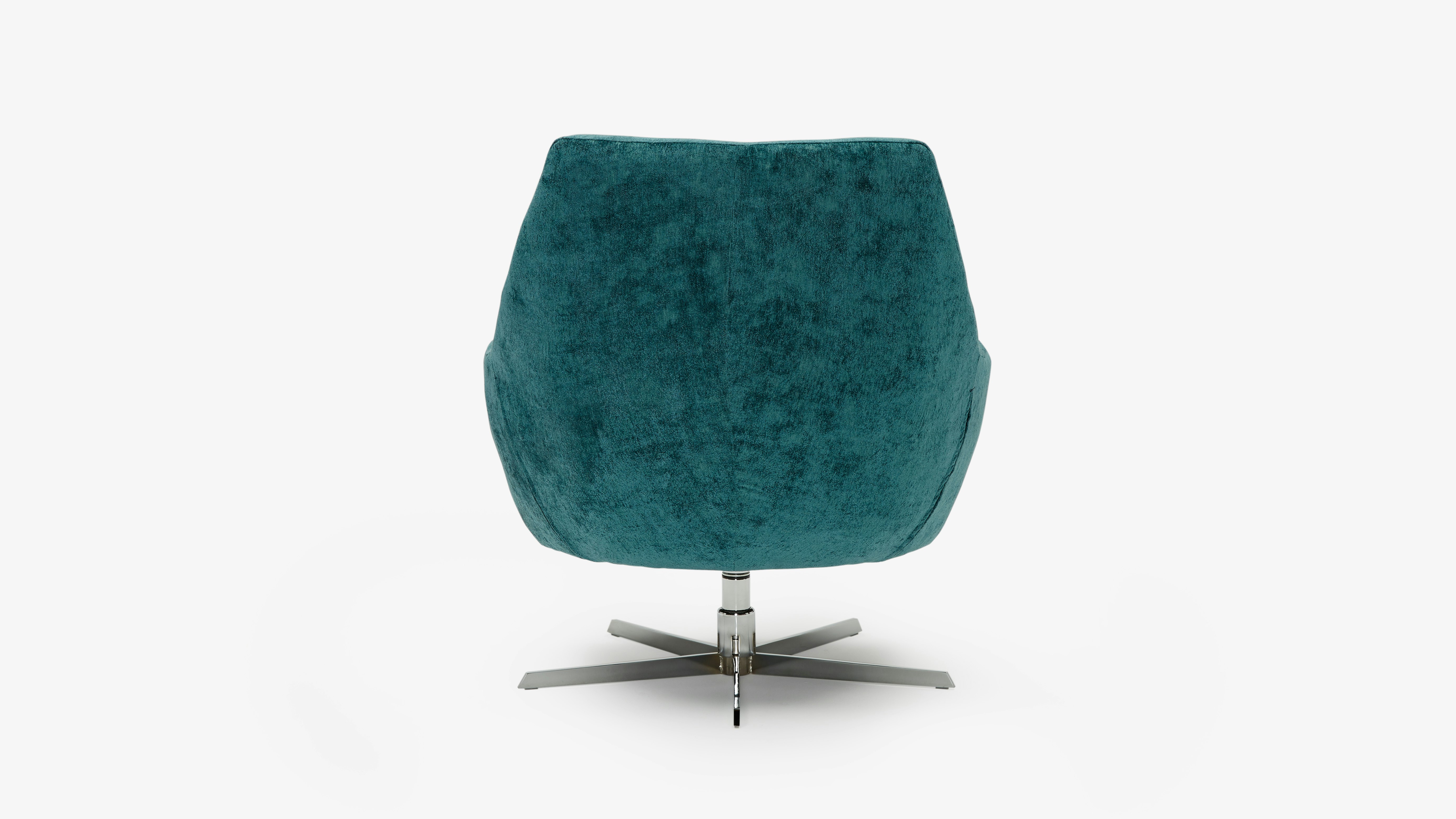 Lenette Swivel Chair Prime Peacock