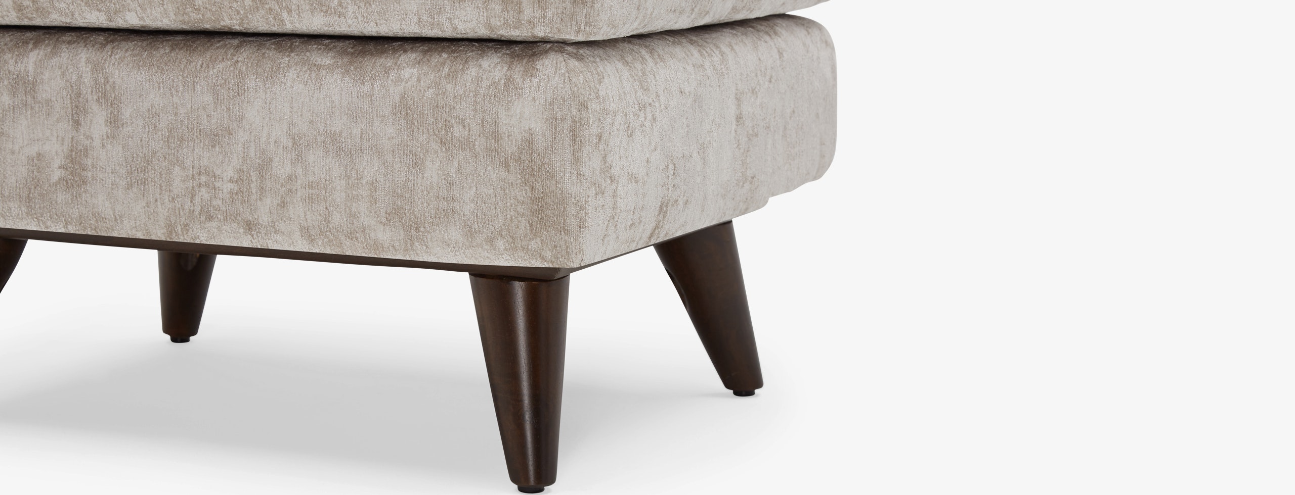 Hughes Apartment Ottoman Prime Dove