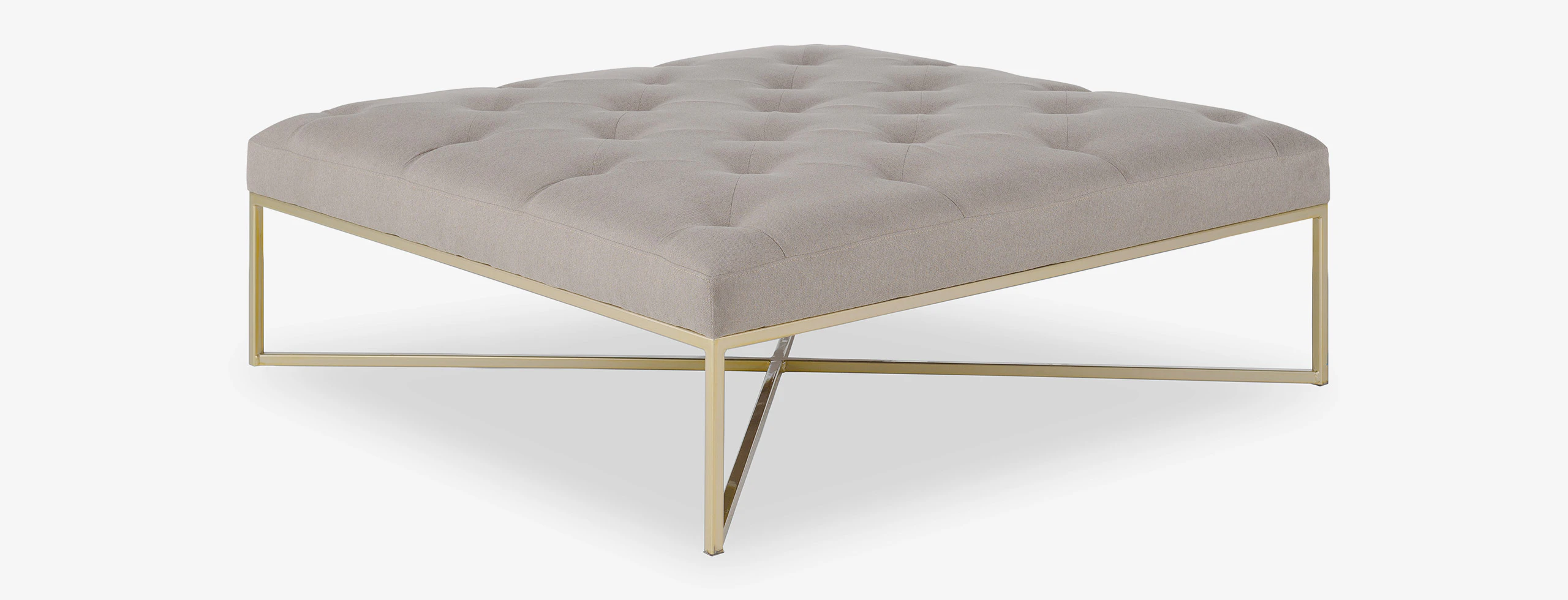Finley Square Ottoman Dawson Brindle