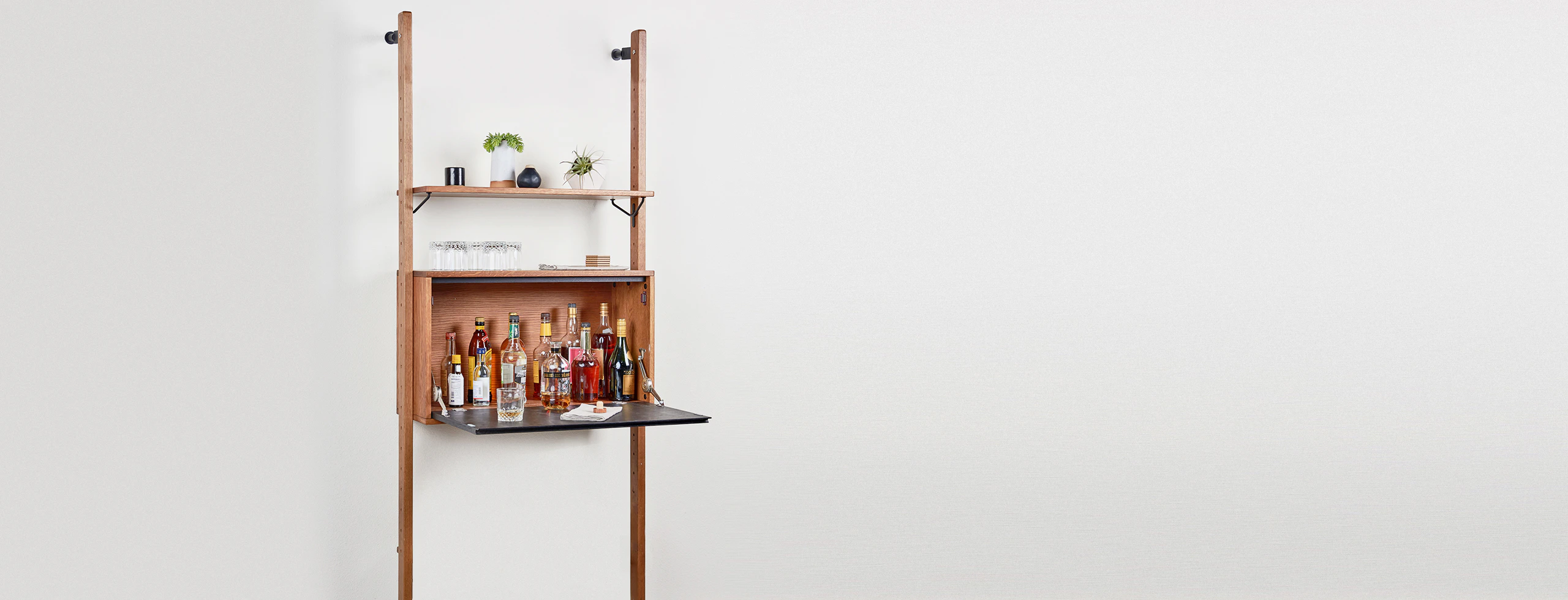Dexter Modular Shelf With Cabinet
