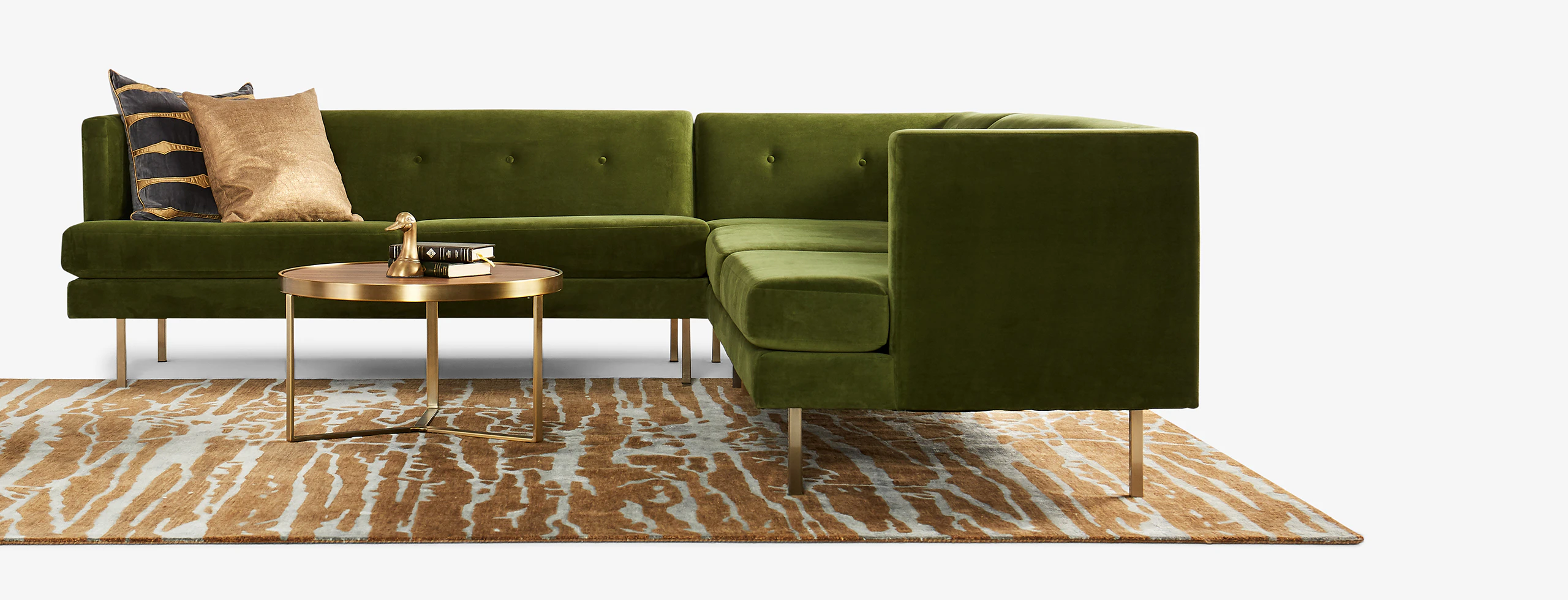 Ellington Corner Sectional Bella Forest