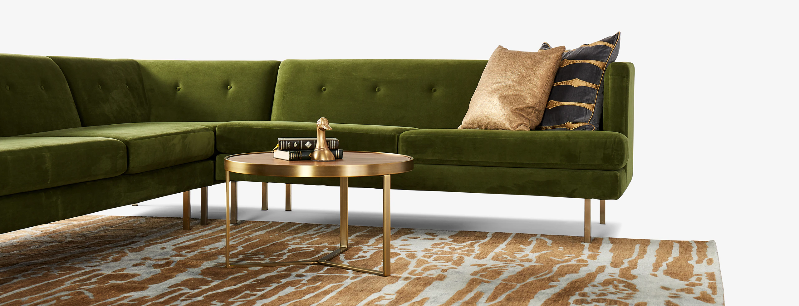 Ellington Corner Sectional Bella Forest