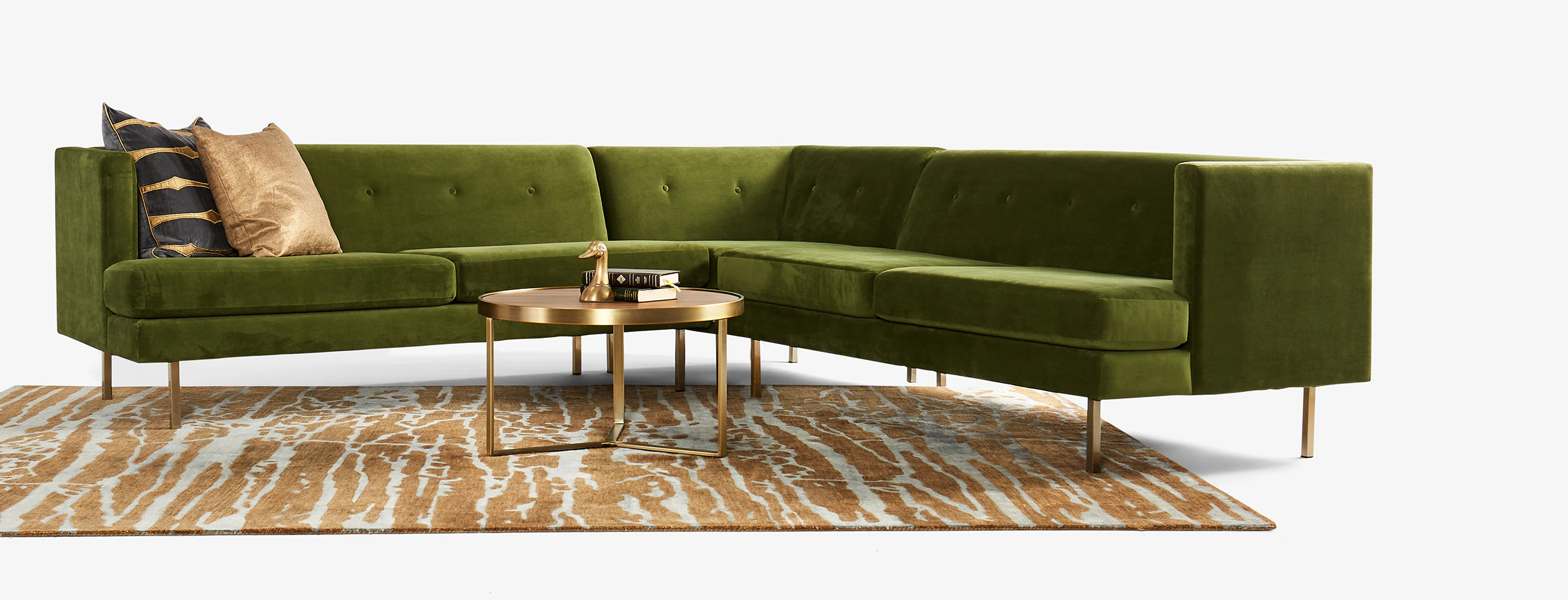 Ellington Corner Sectional Bella Forest