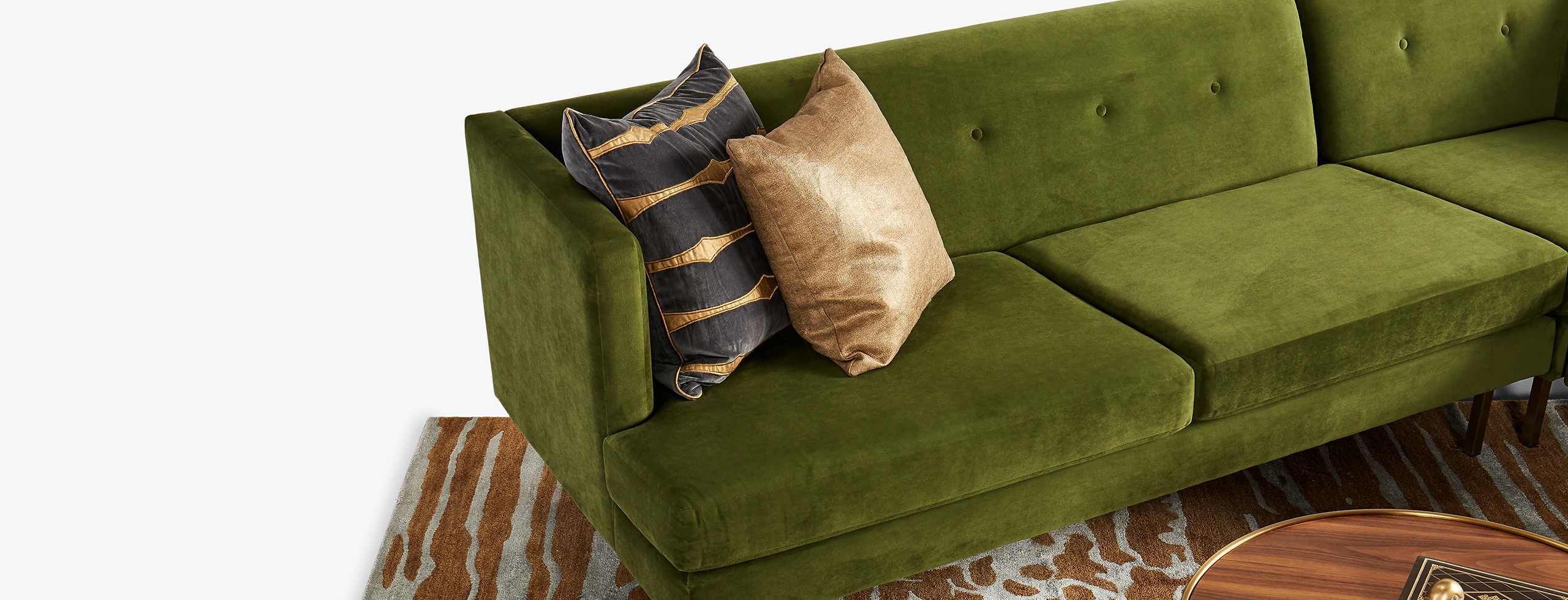 Ellington Corner Sectional Bella Forest