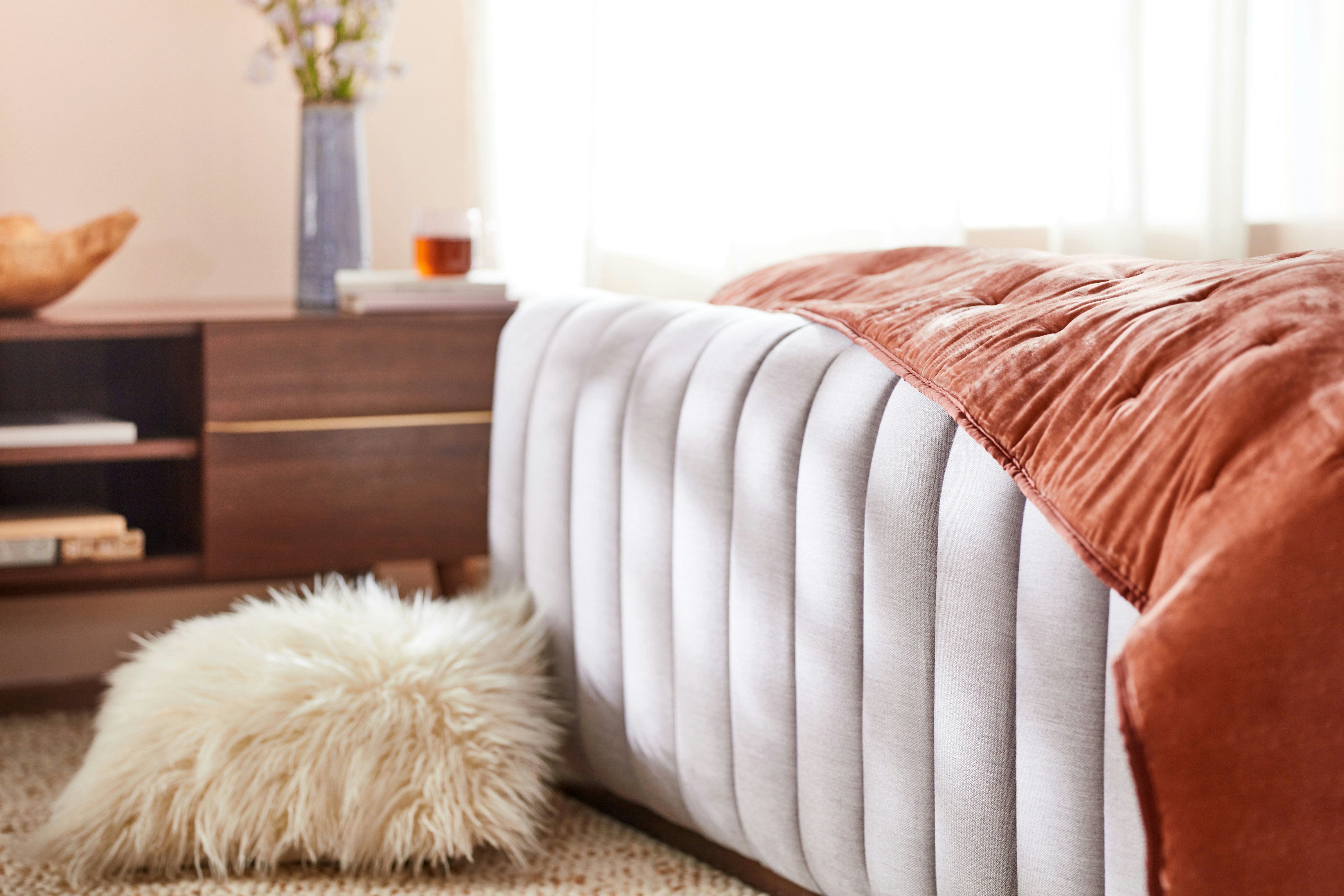 Camilla bed sunbrella wisteria