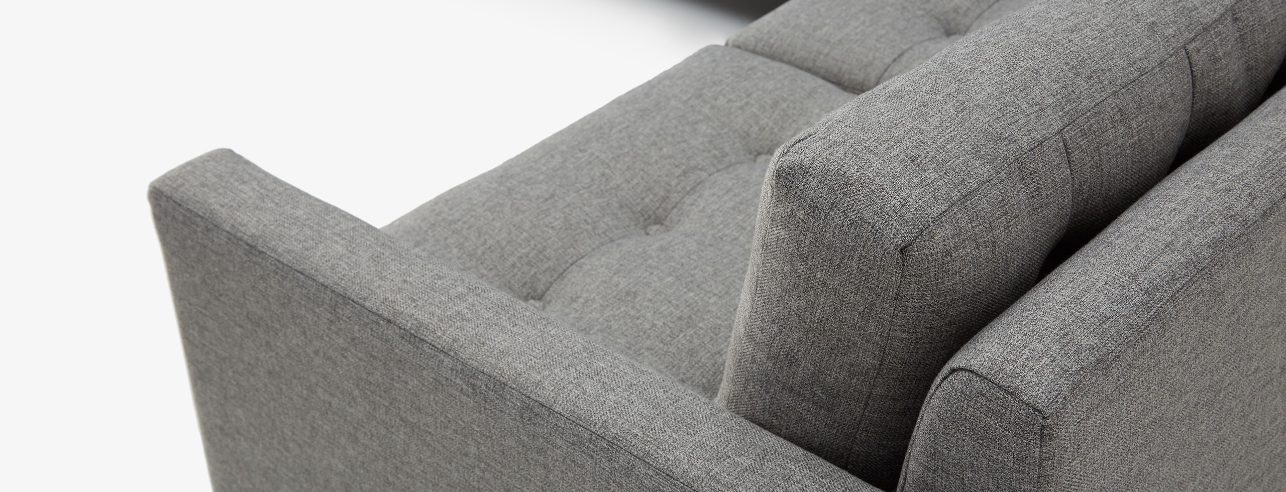 Eliot Corner Sectional Taylor Felt Grey