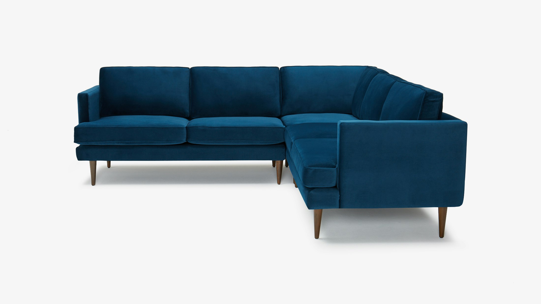 Preston Corner Sectional Royale Cobalt