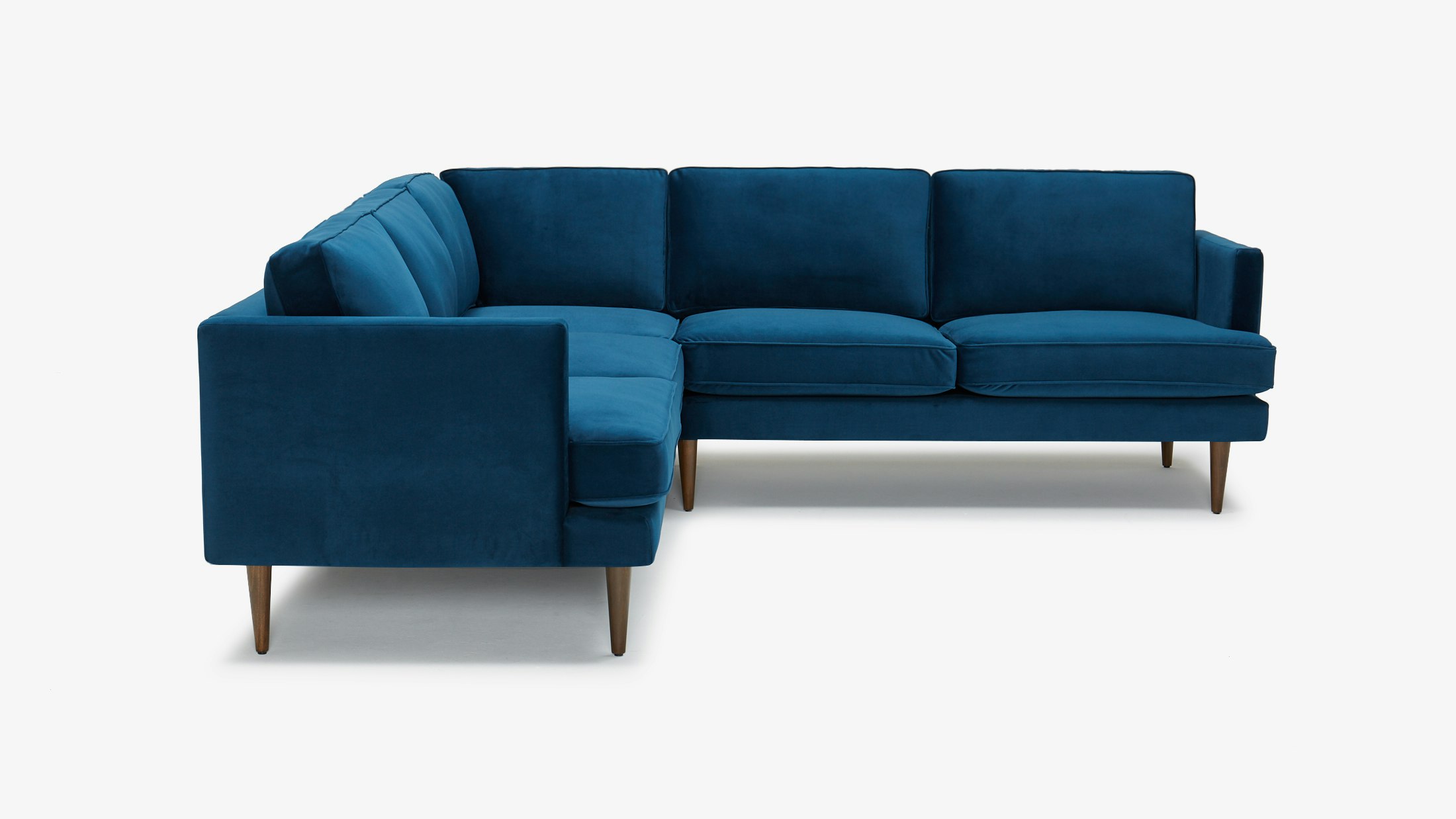 Preston Corner Sectional Royale Cobalt