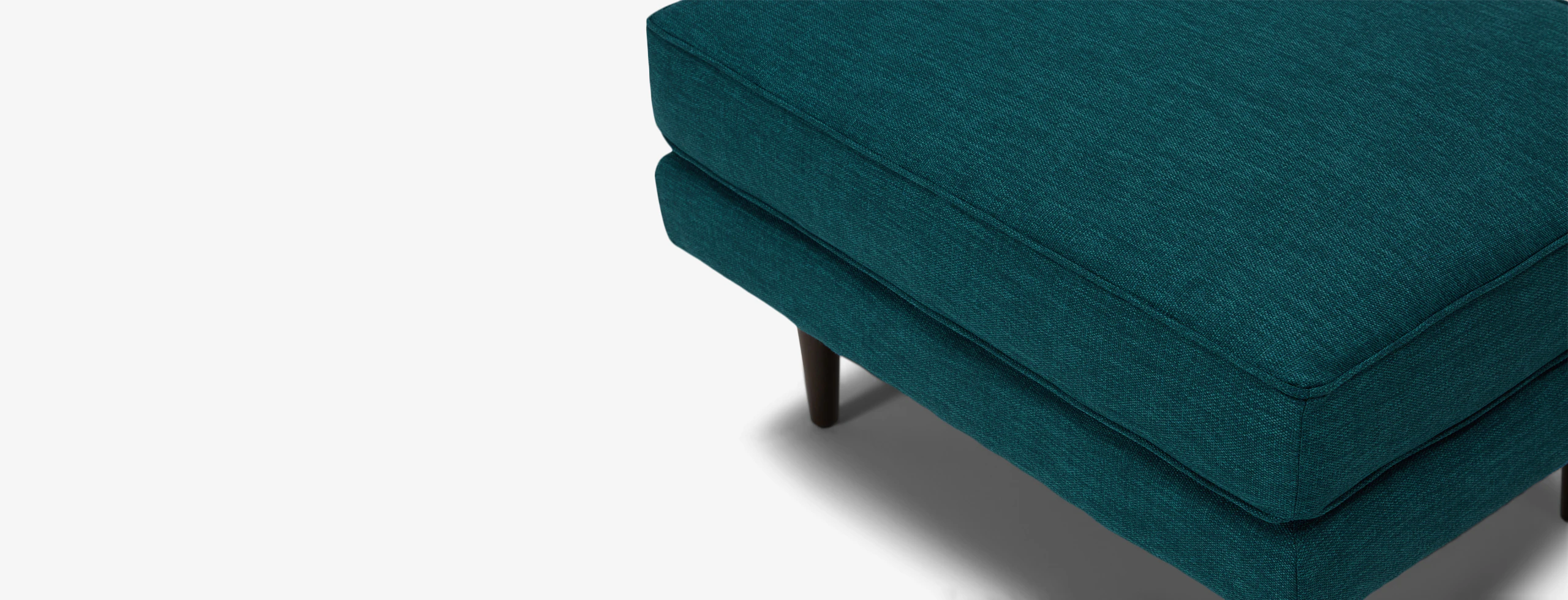 Preston Ottoman Key Largo Zenith Teal