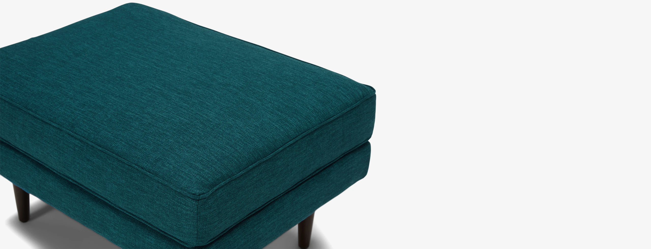 Preston Ottoman Key Largo Zenith Teal