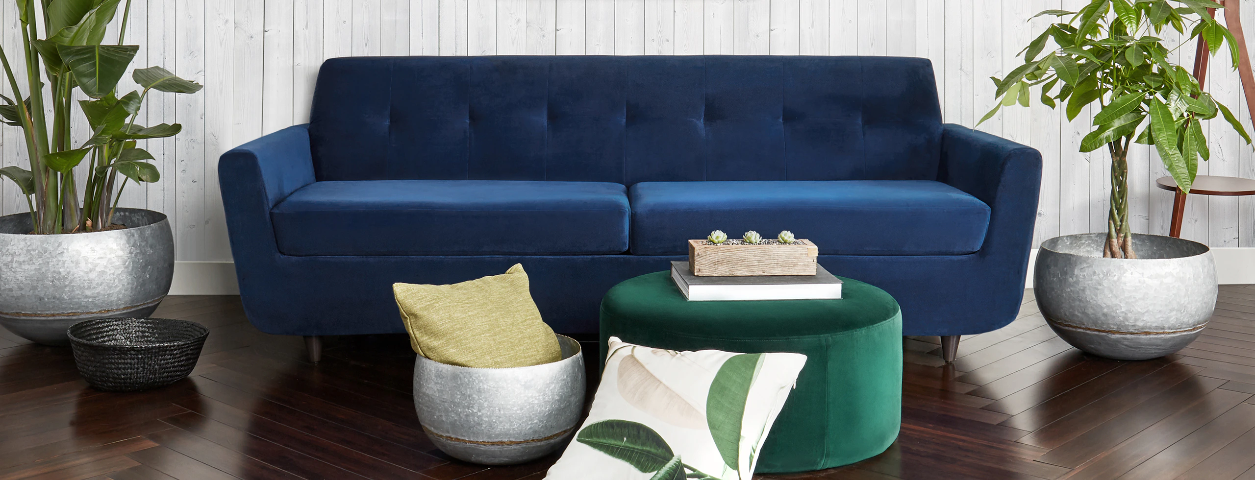Hero Hughes Sleeper Sofa Royale Cobalt