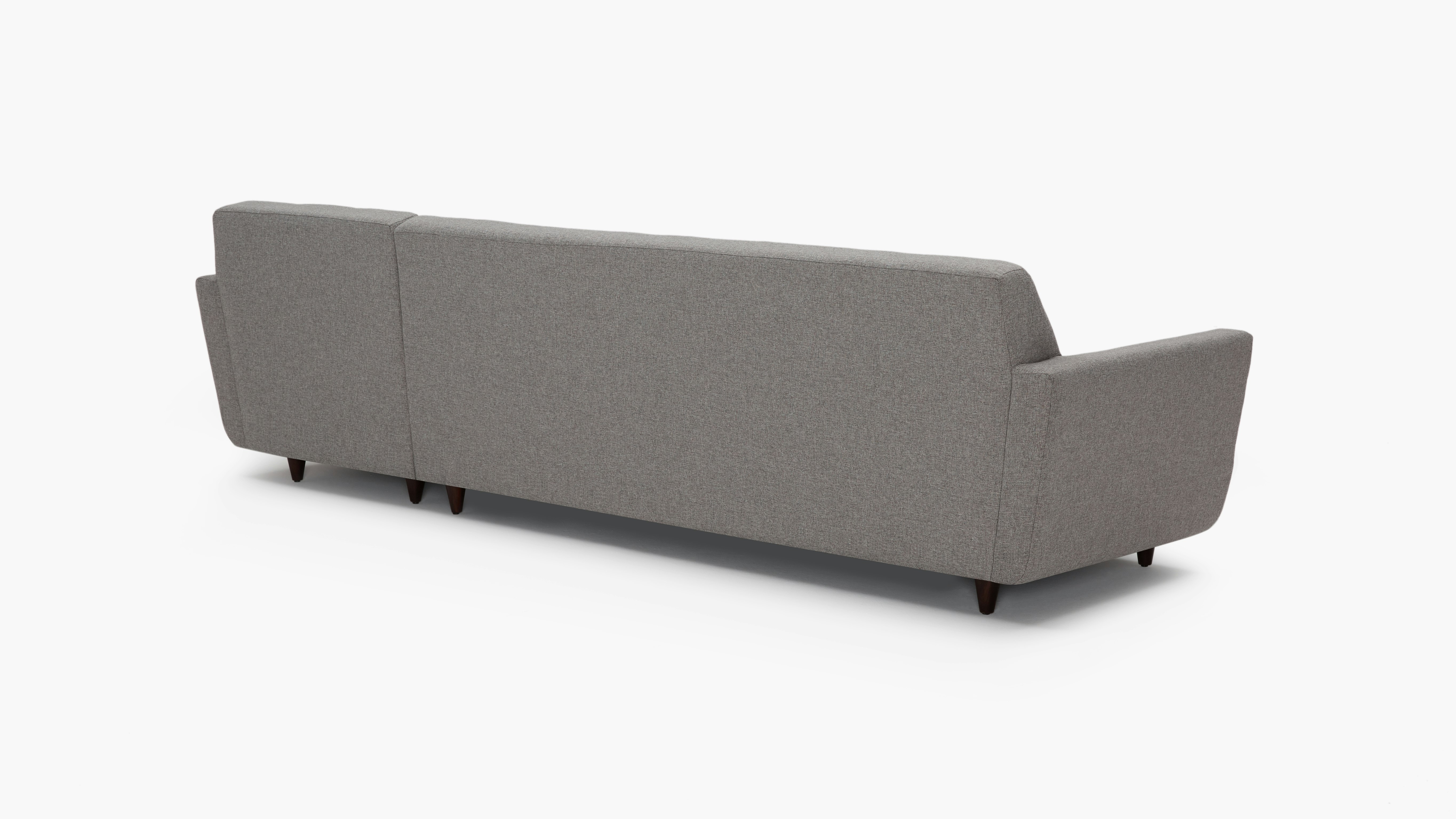 Hughes Sleeper Sectional Taylor Felt Grey