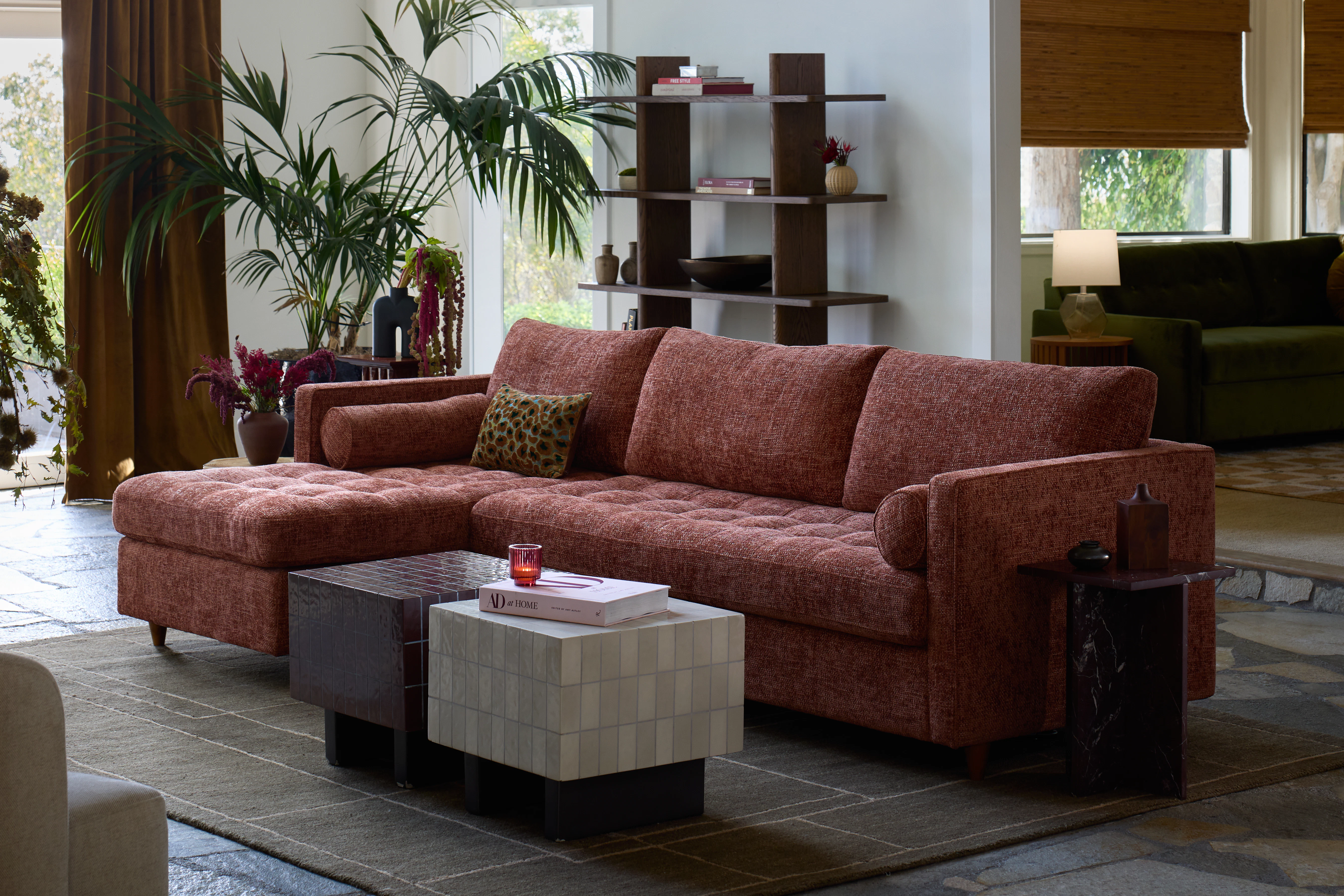 Briar Sleeper Sectional Bungalow Terracotta