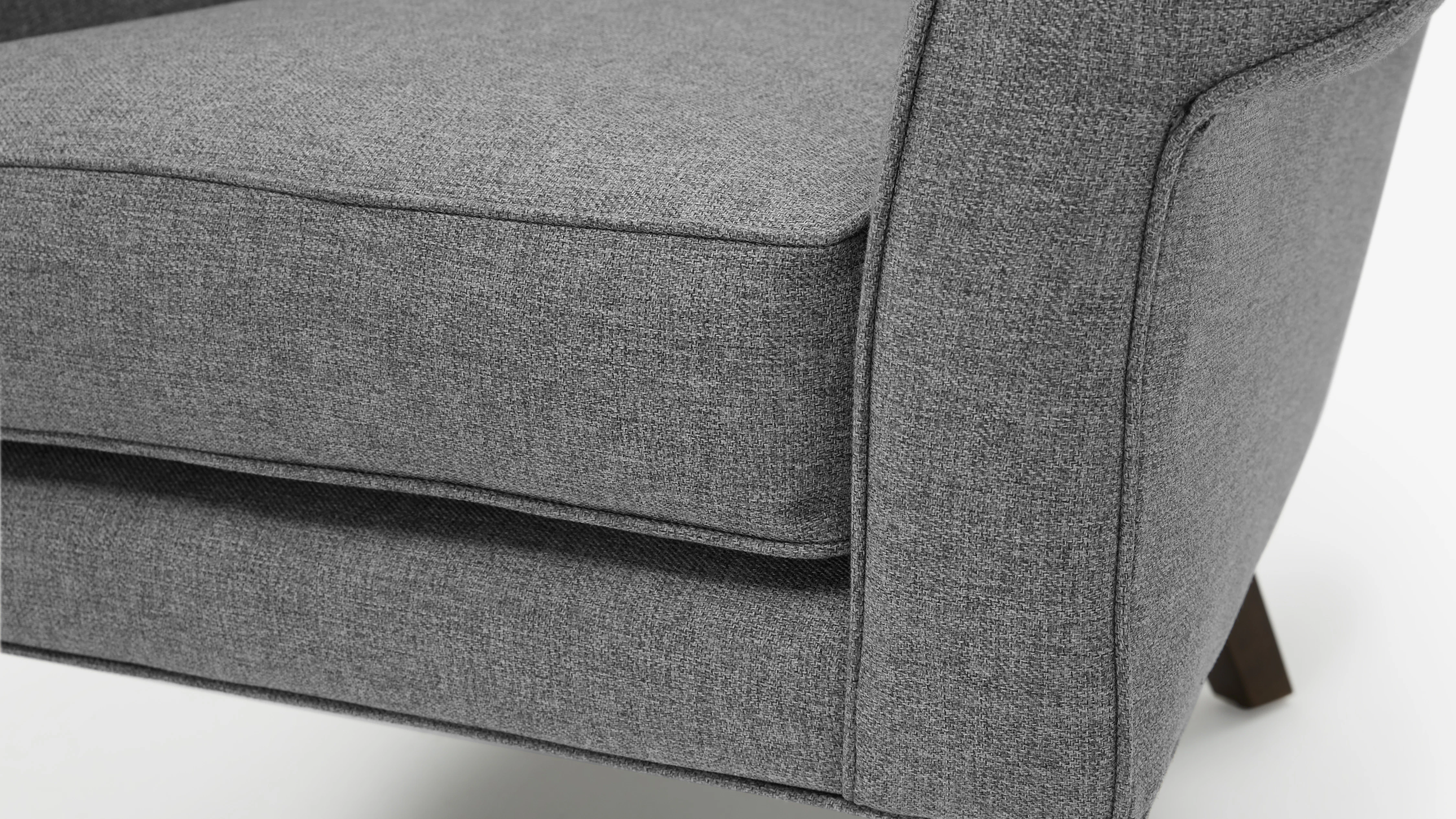 Ellsworth Wing Chair Taylor Felt Grey