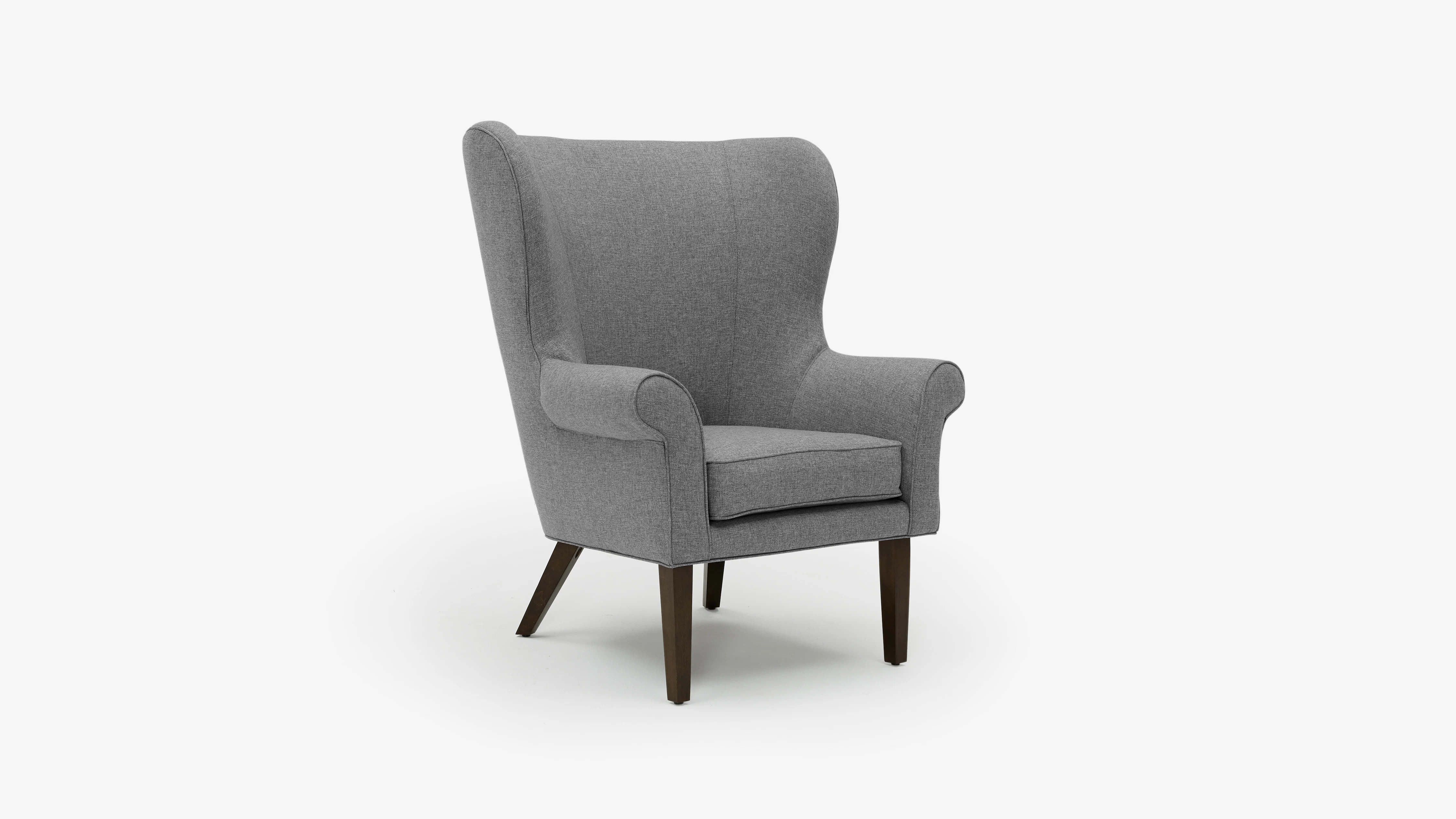 Ellsworth Wing Chair Taylor Felt Grey