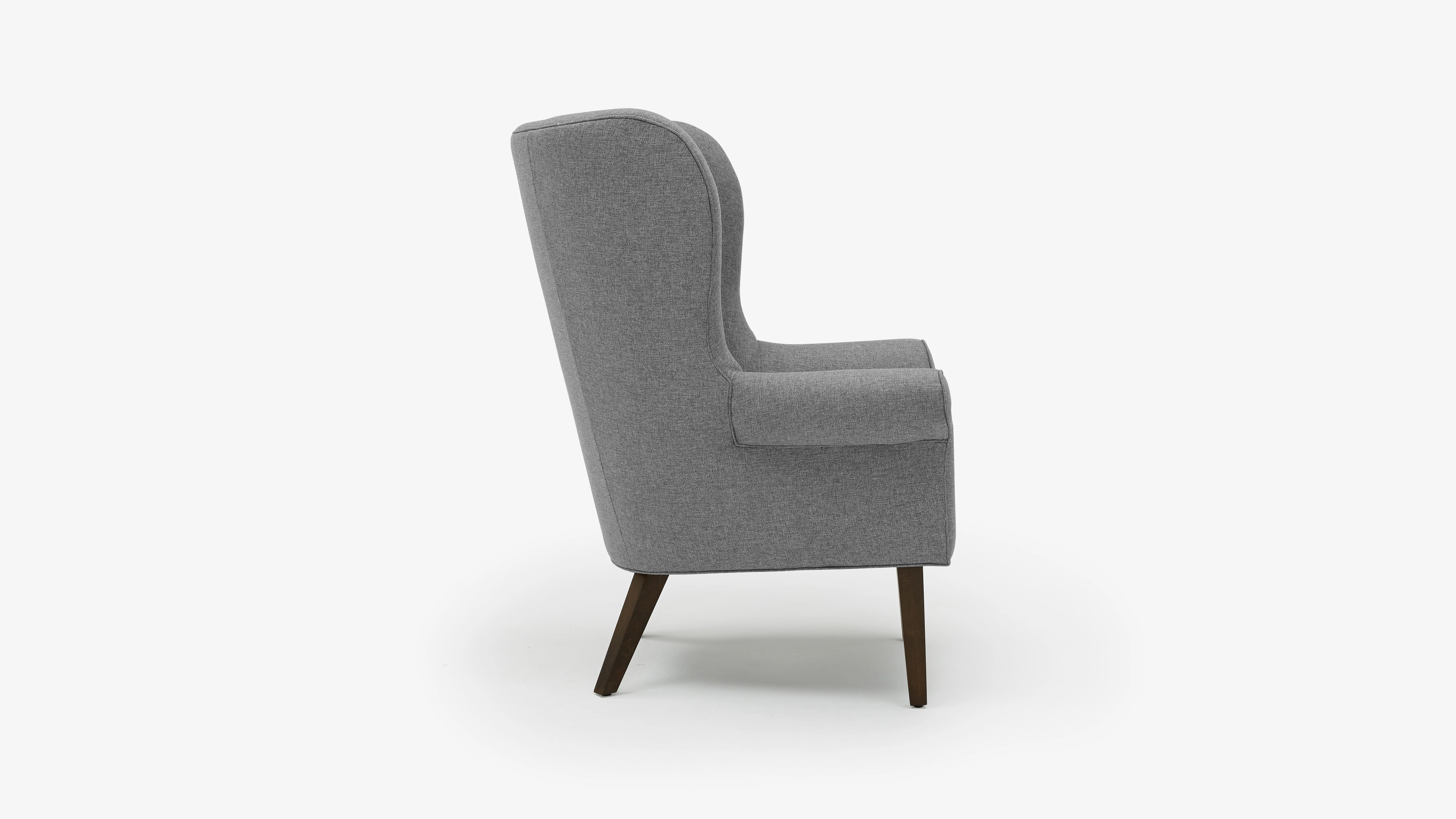 Ellsworth Wing Chair Taylor Felt Grey