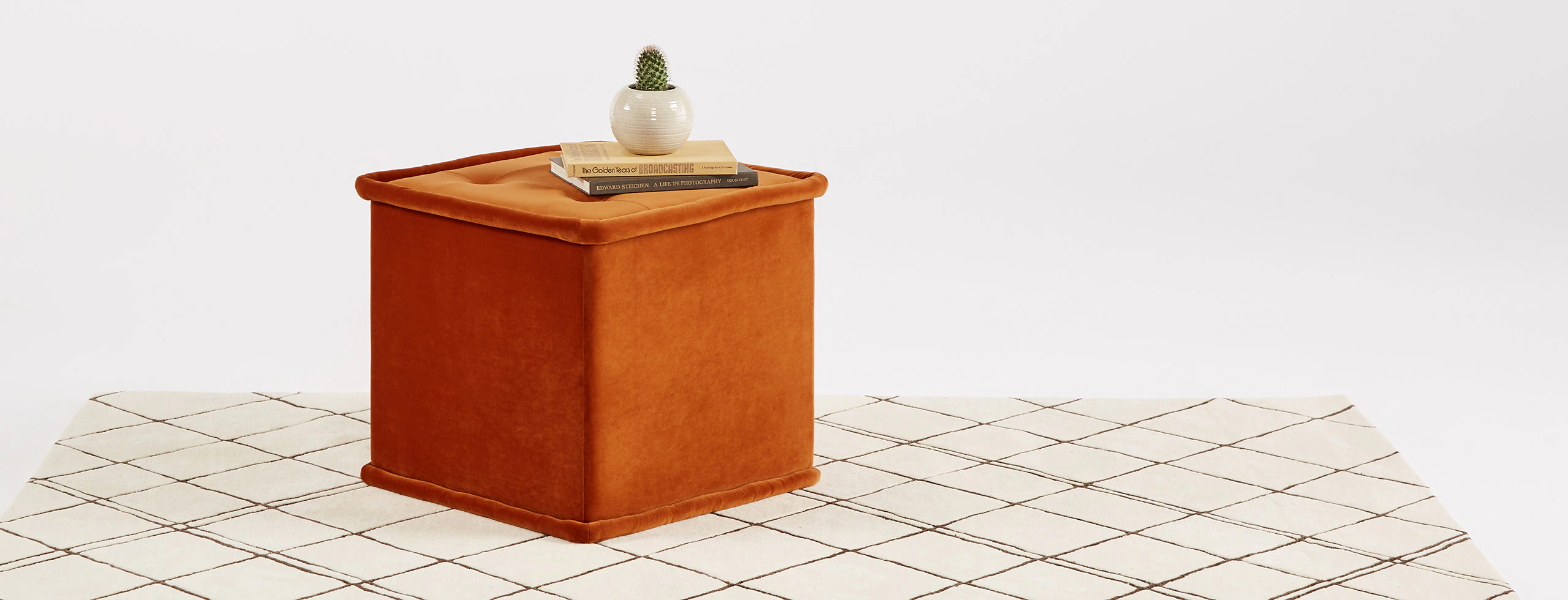 Caldewell Cube Ottoman Royale Hacienda