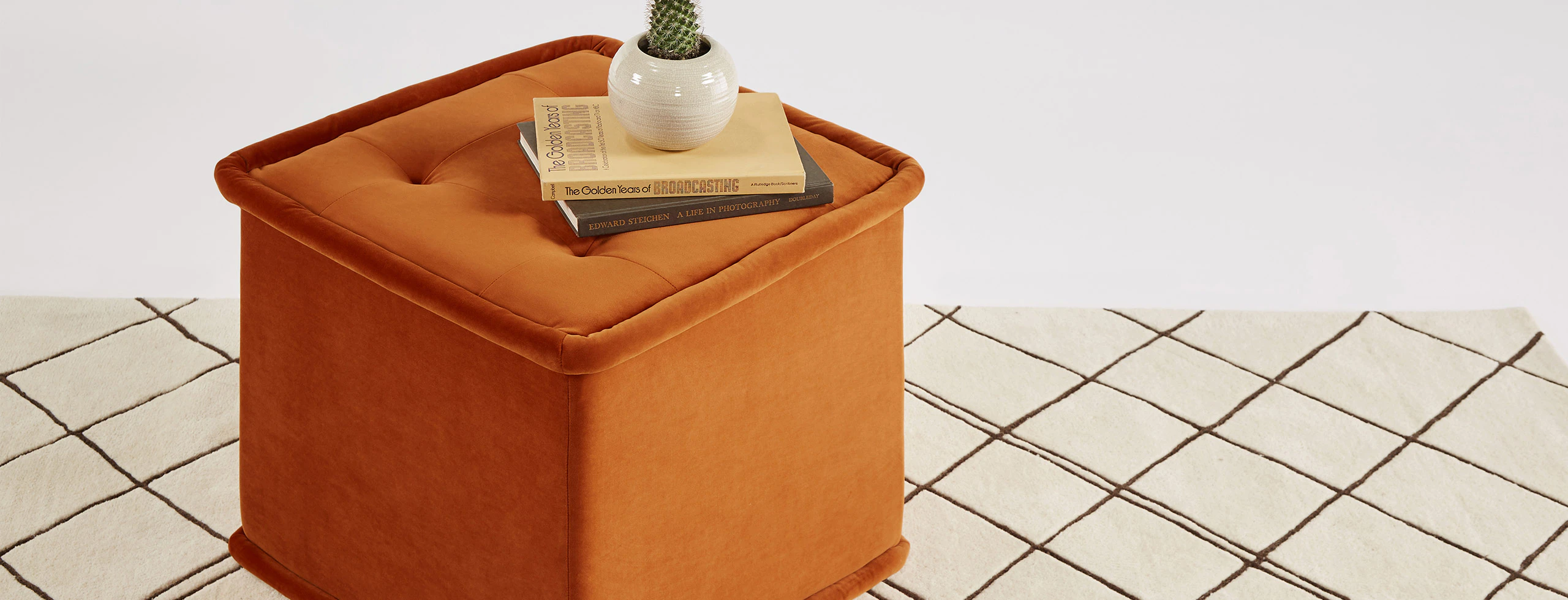 Caldewell Cube Ottoman Royale Hacienda