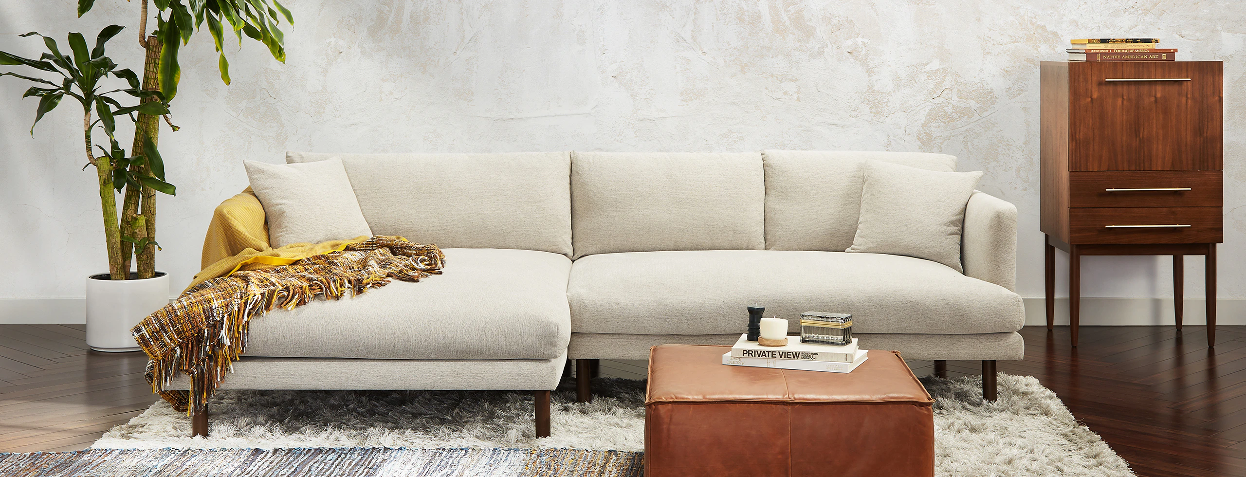 Lewis Right Arm Sectional Merit Dove