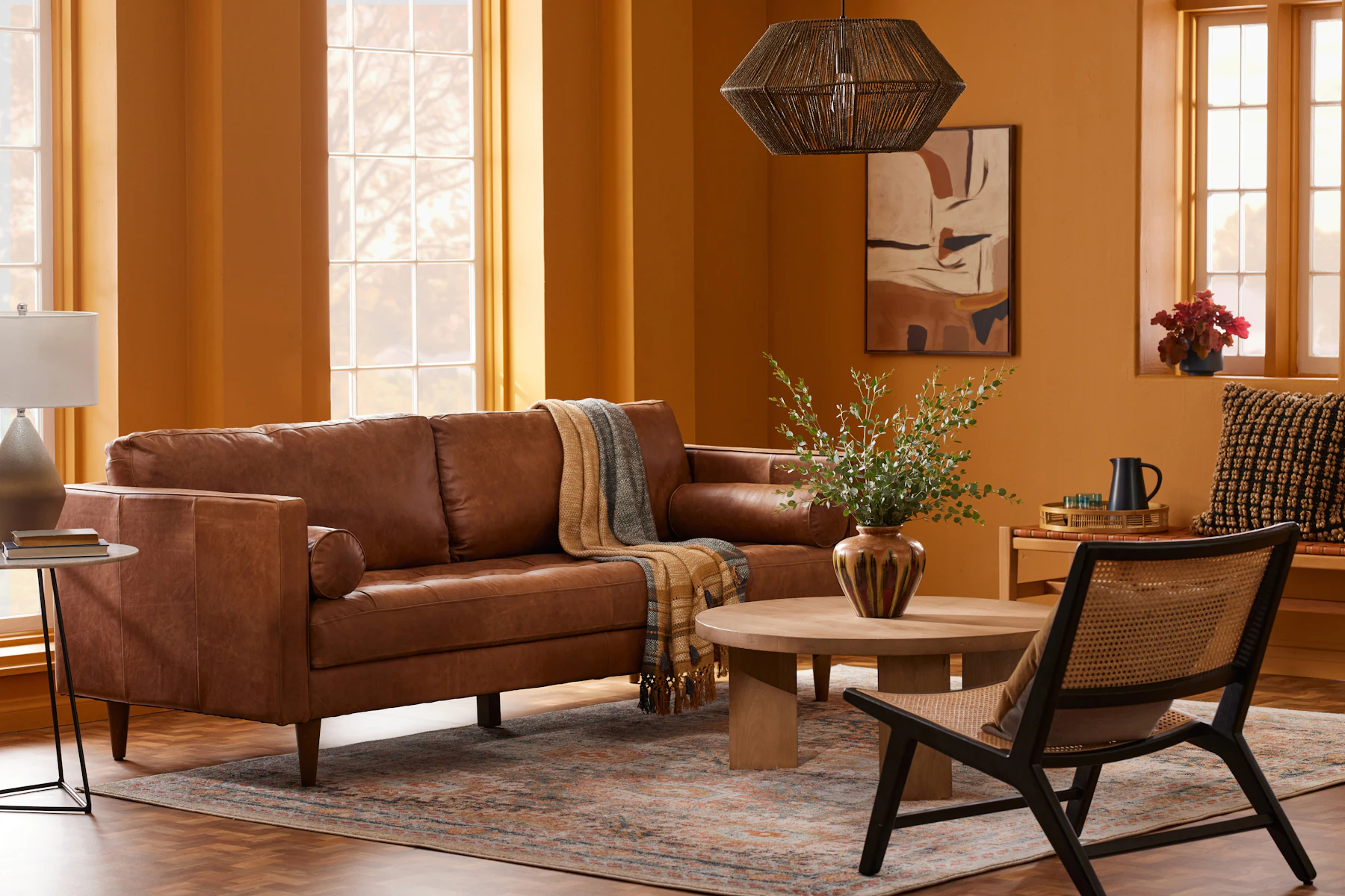 Briar Leather Sofa