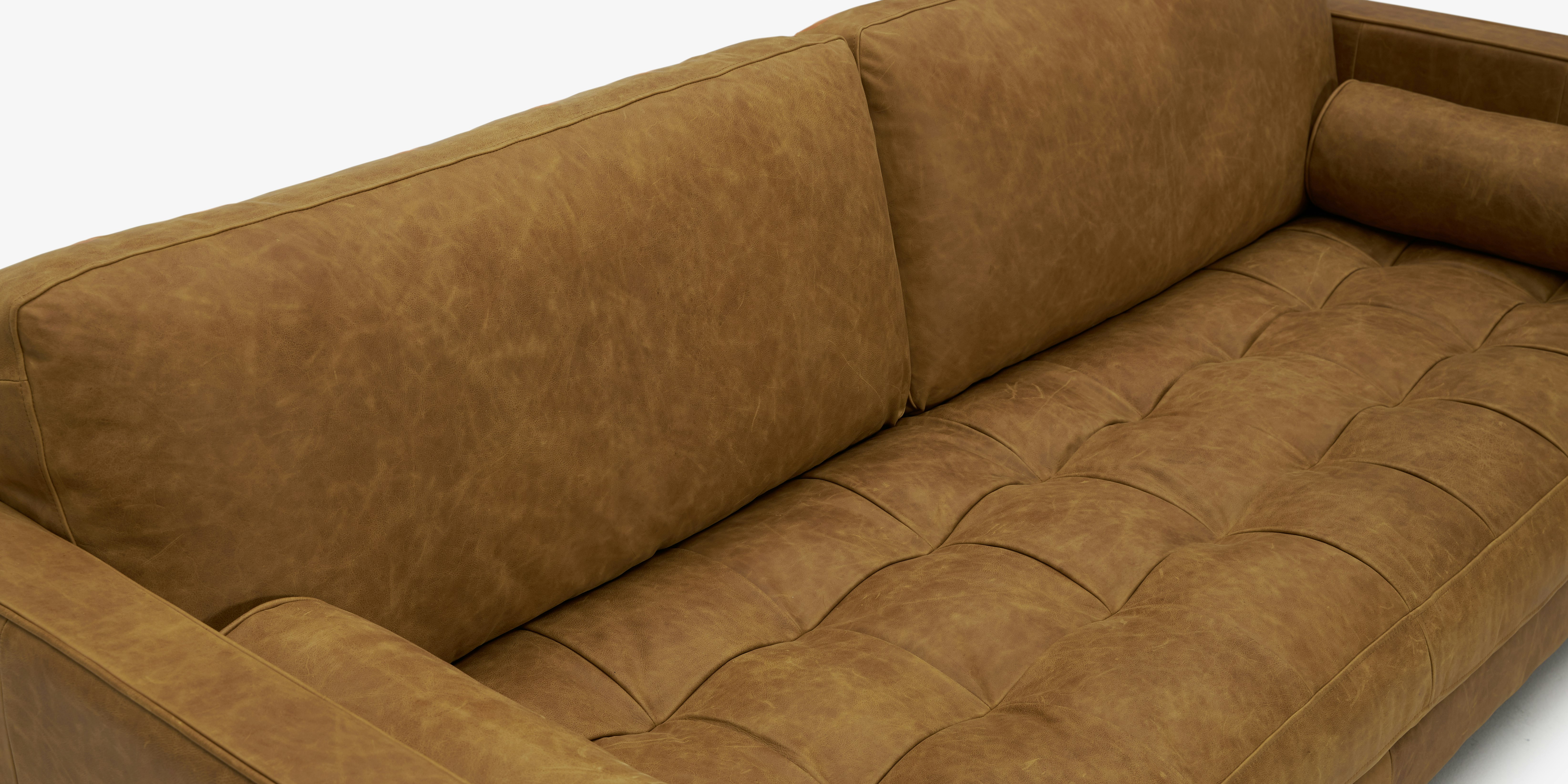 Briar Leather Sofa Santiago Toffee