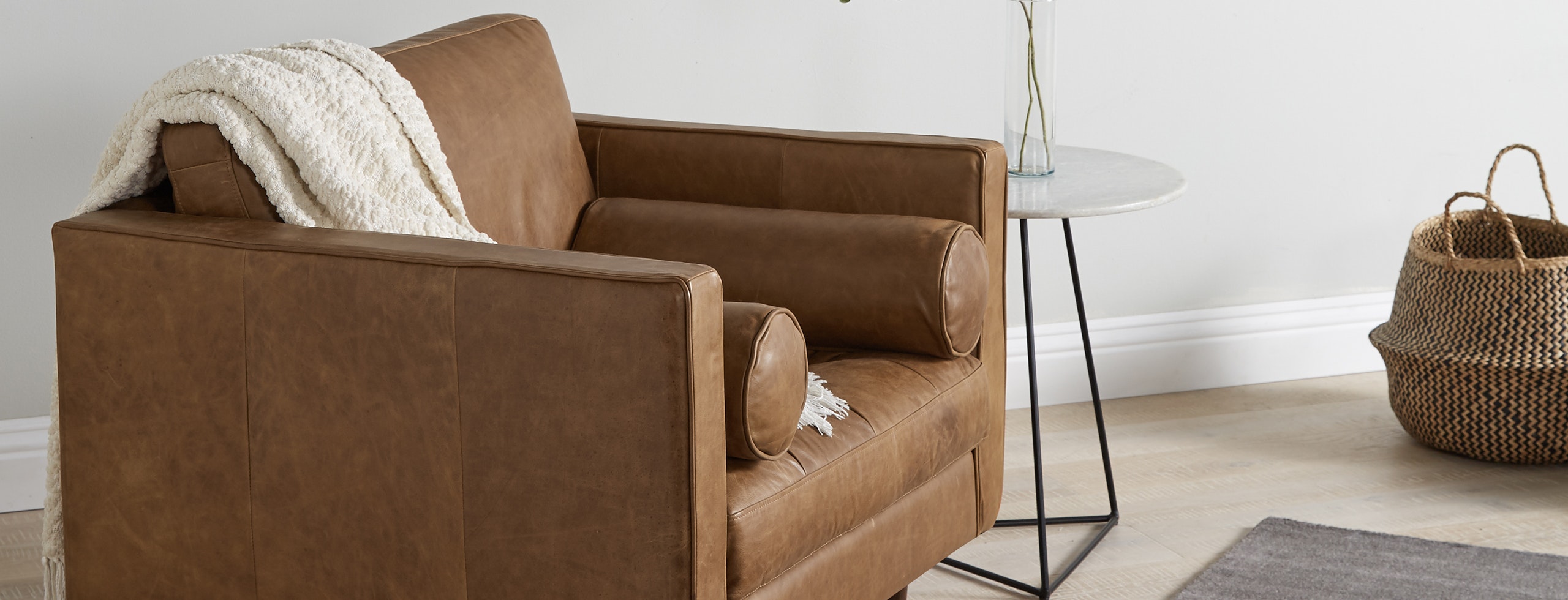 Briar Leather Chair Santiago Ale Flip