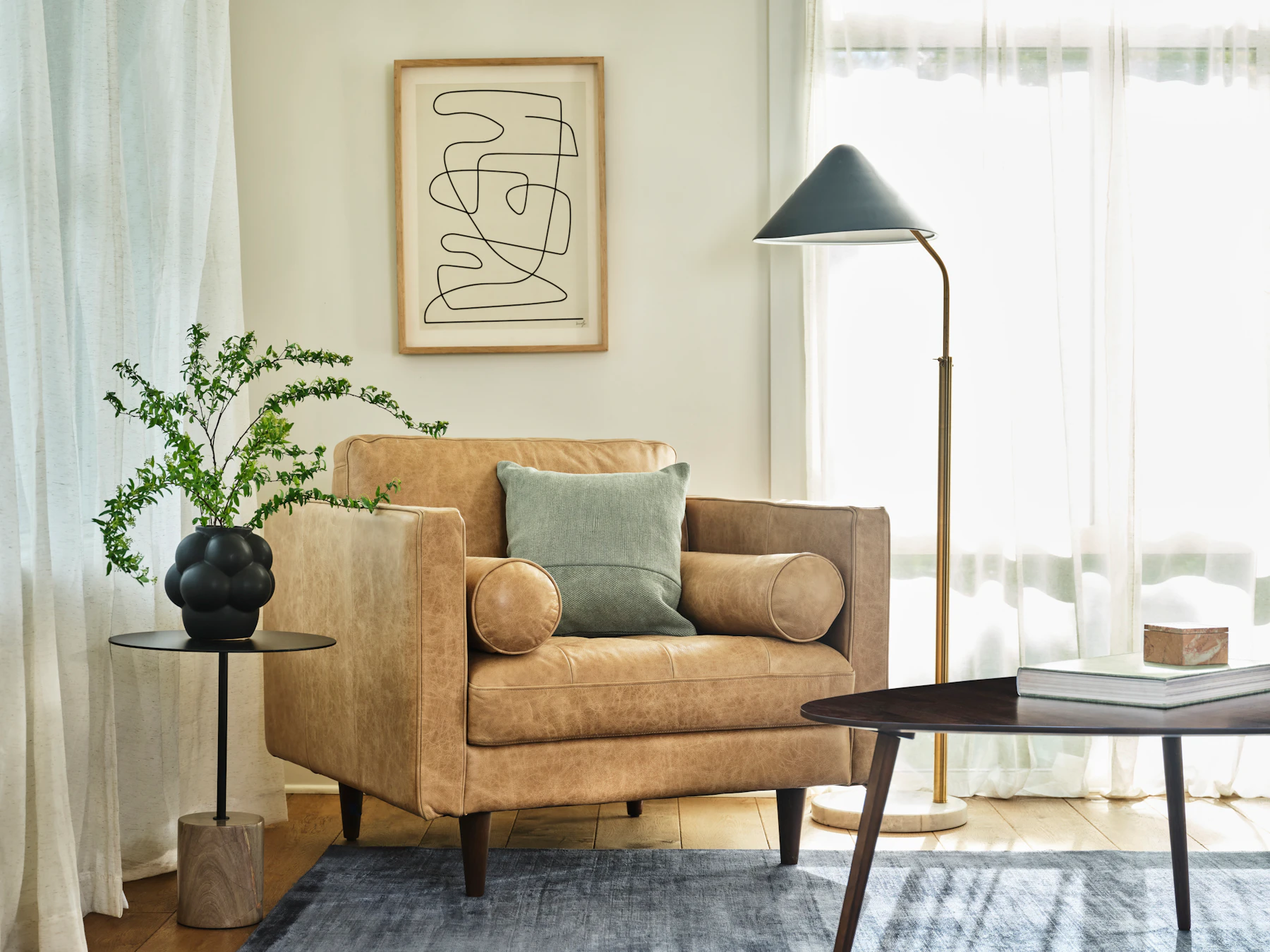 Briar Leather Chair