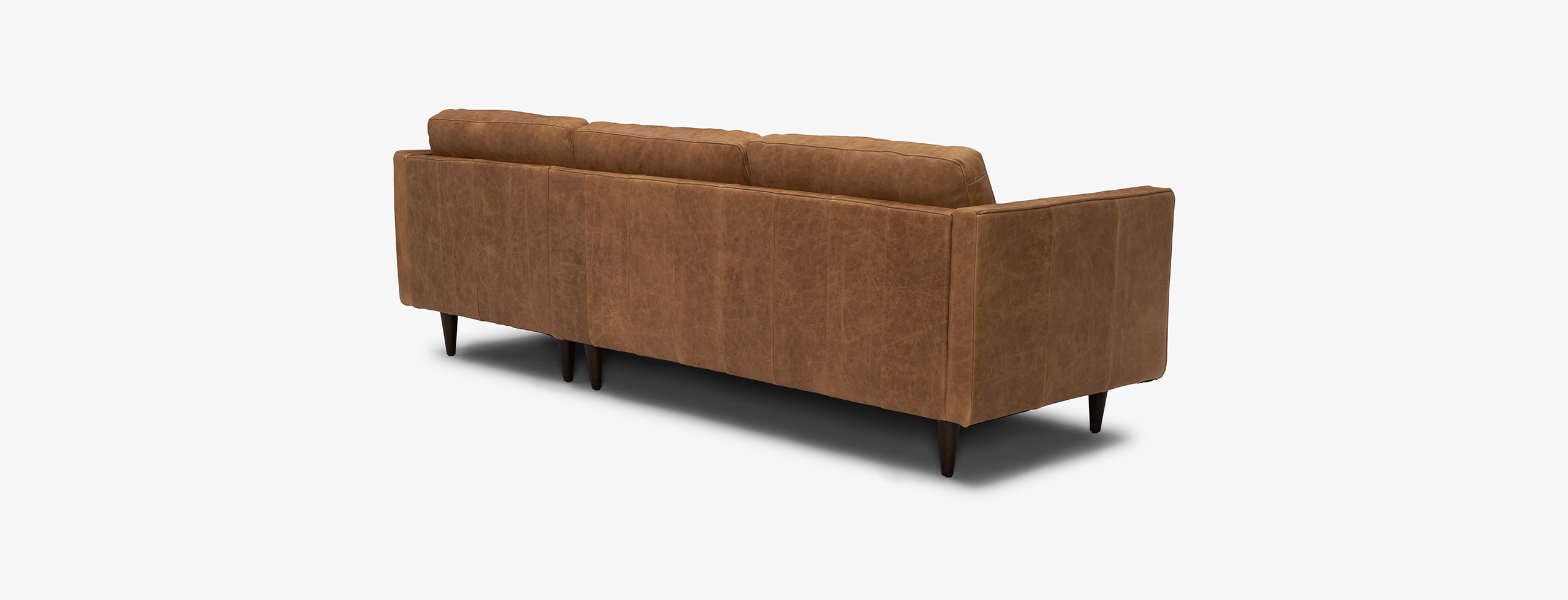 Briar Leather Sectional Santiago Cider
