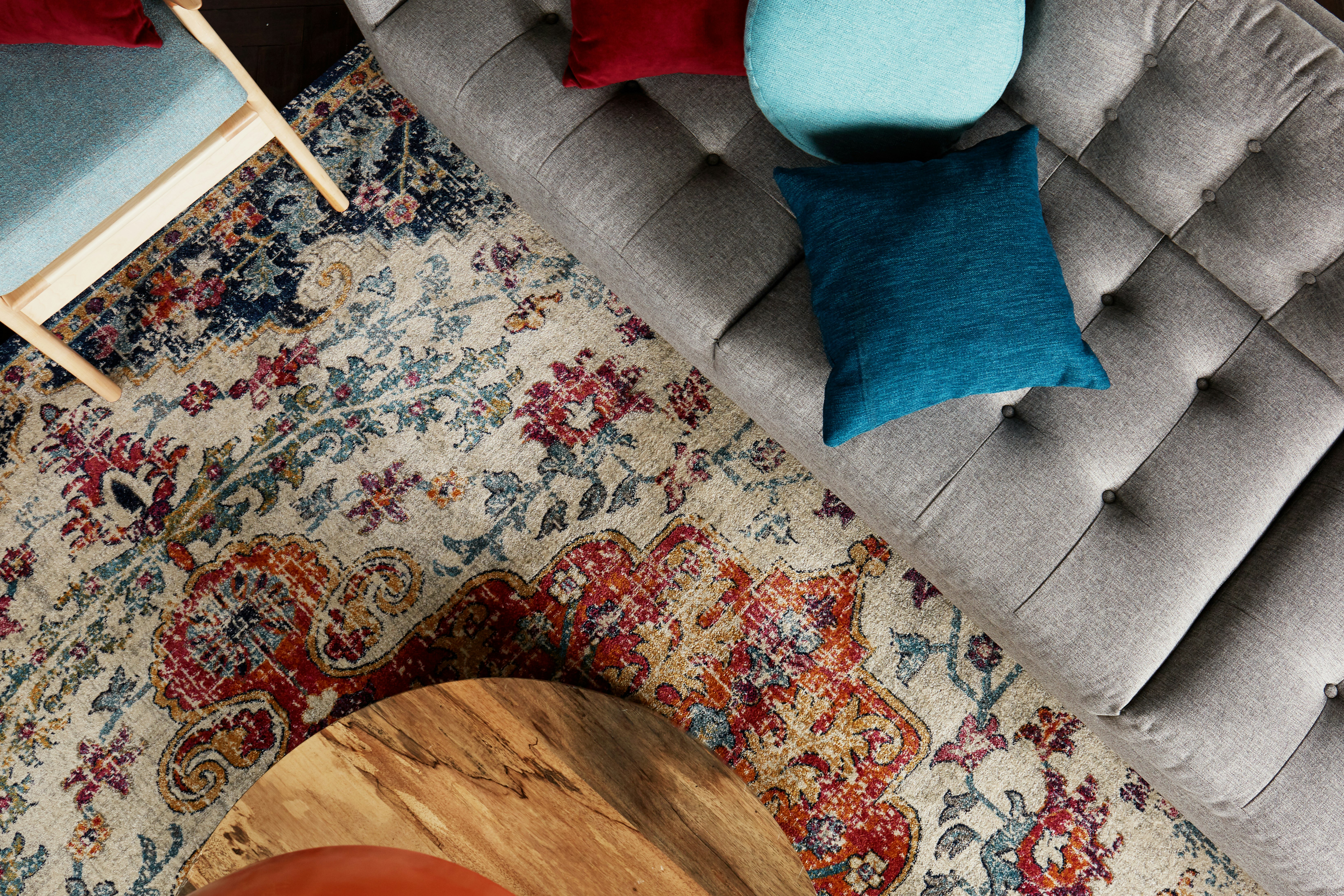 Eliot Grand Sofa Taylor Felt Grey