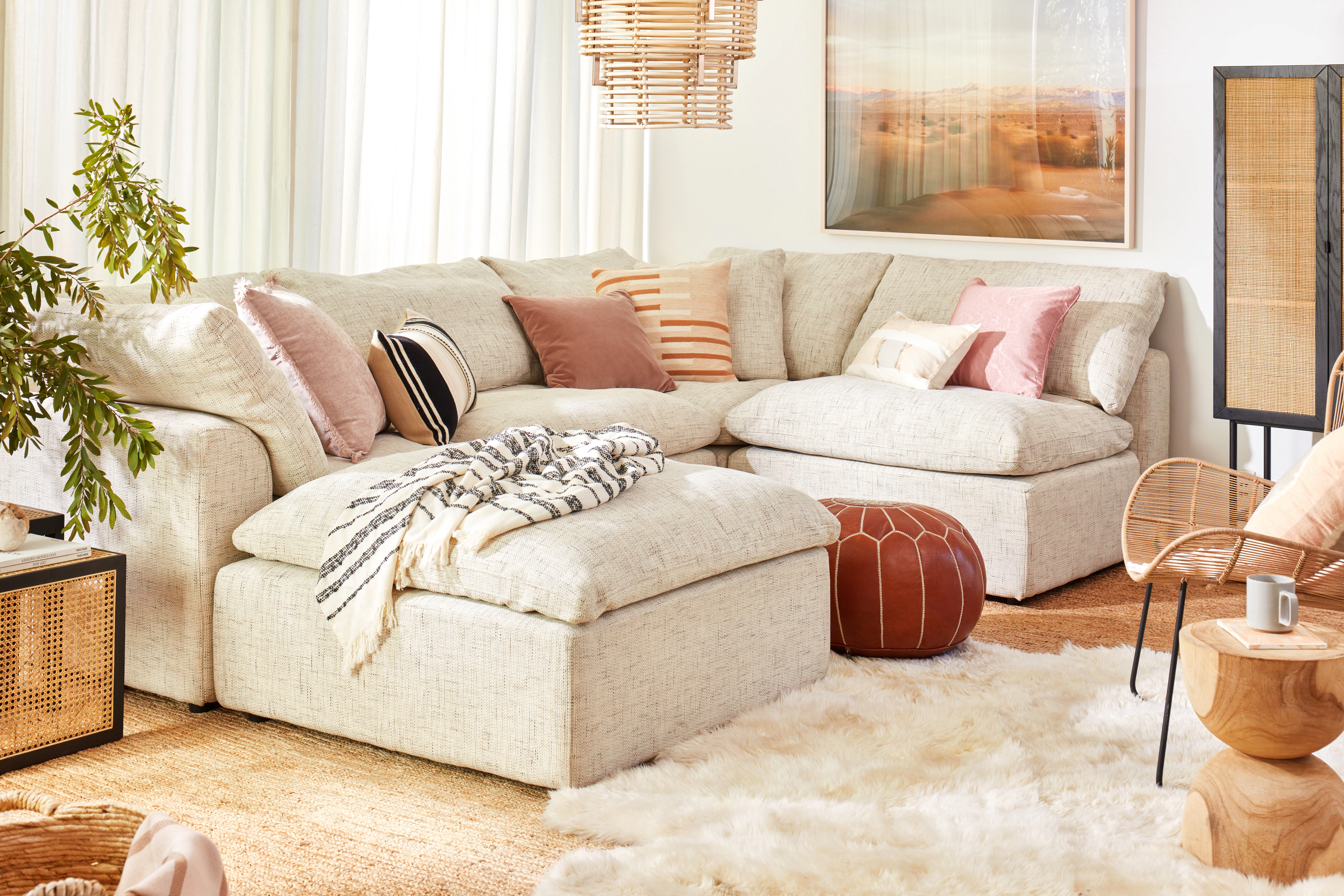 Bryant corner sectional nico oyster