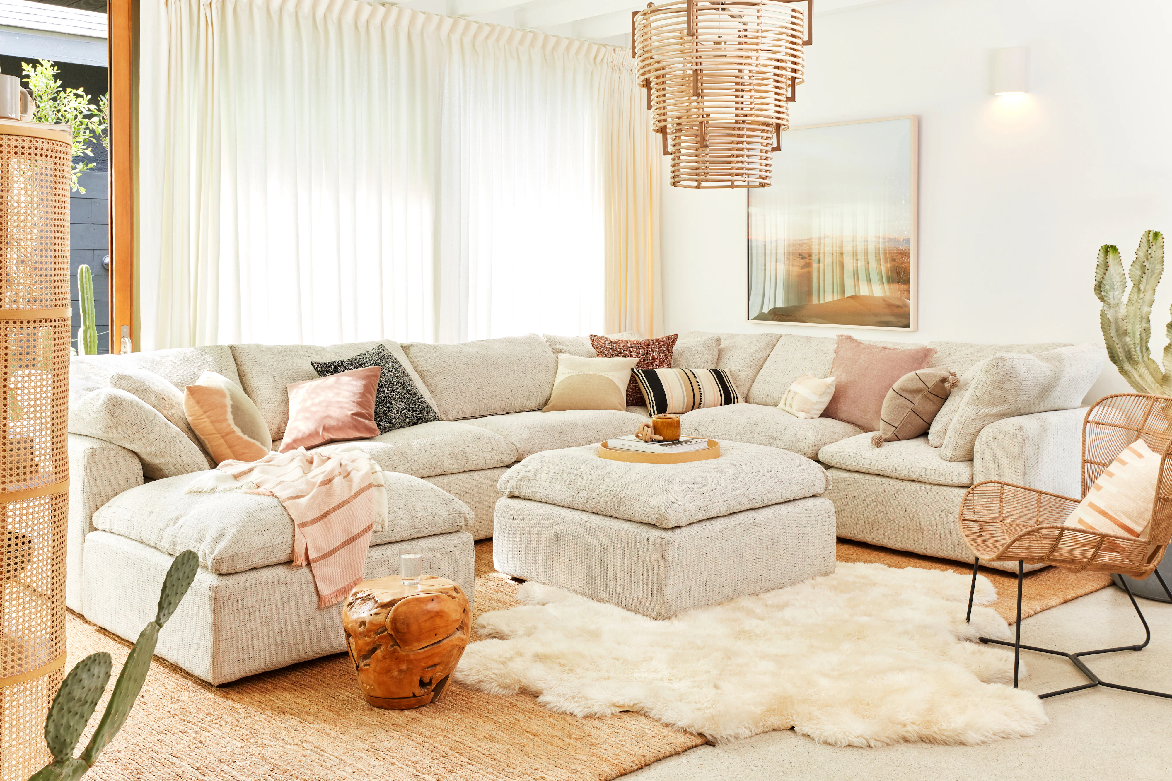 Bryant corner sectional nico oyster