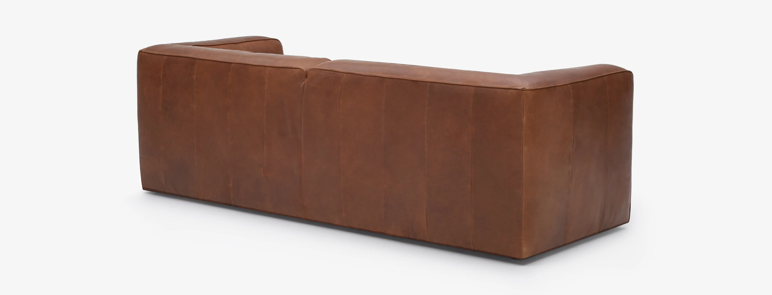Logan Leather Sofa Academy Cuero