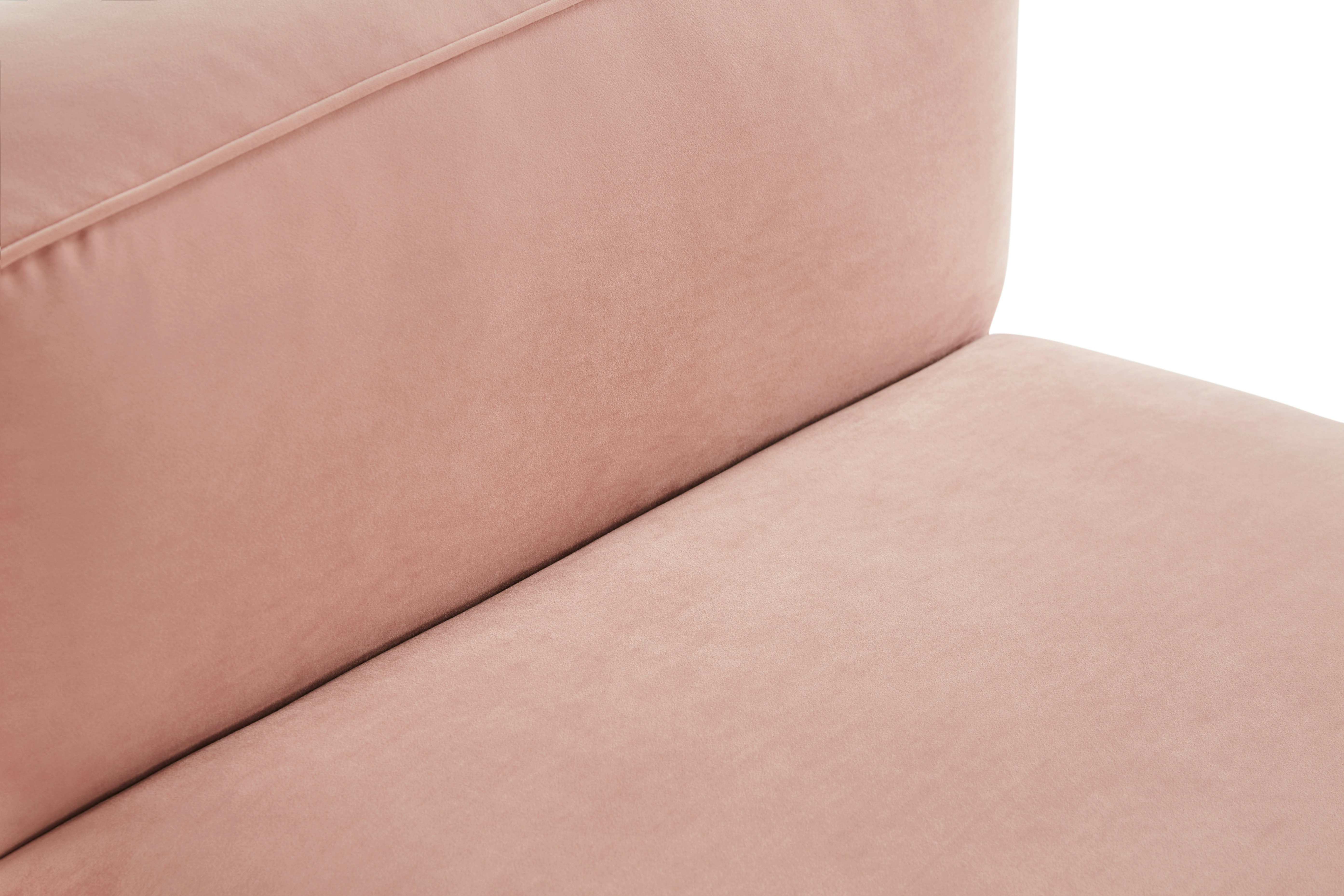 Logan Armless Chair Royale Blush