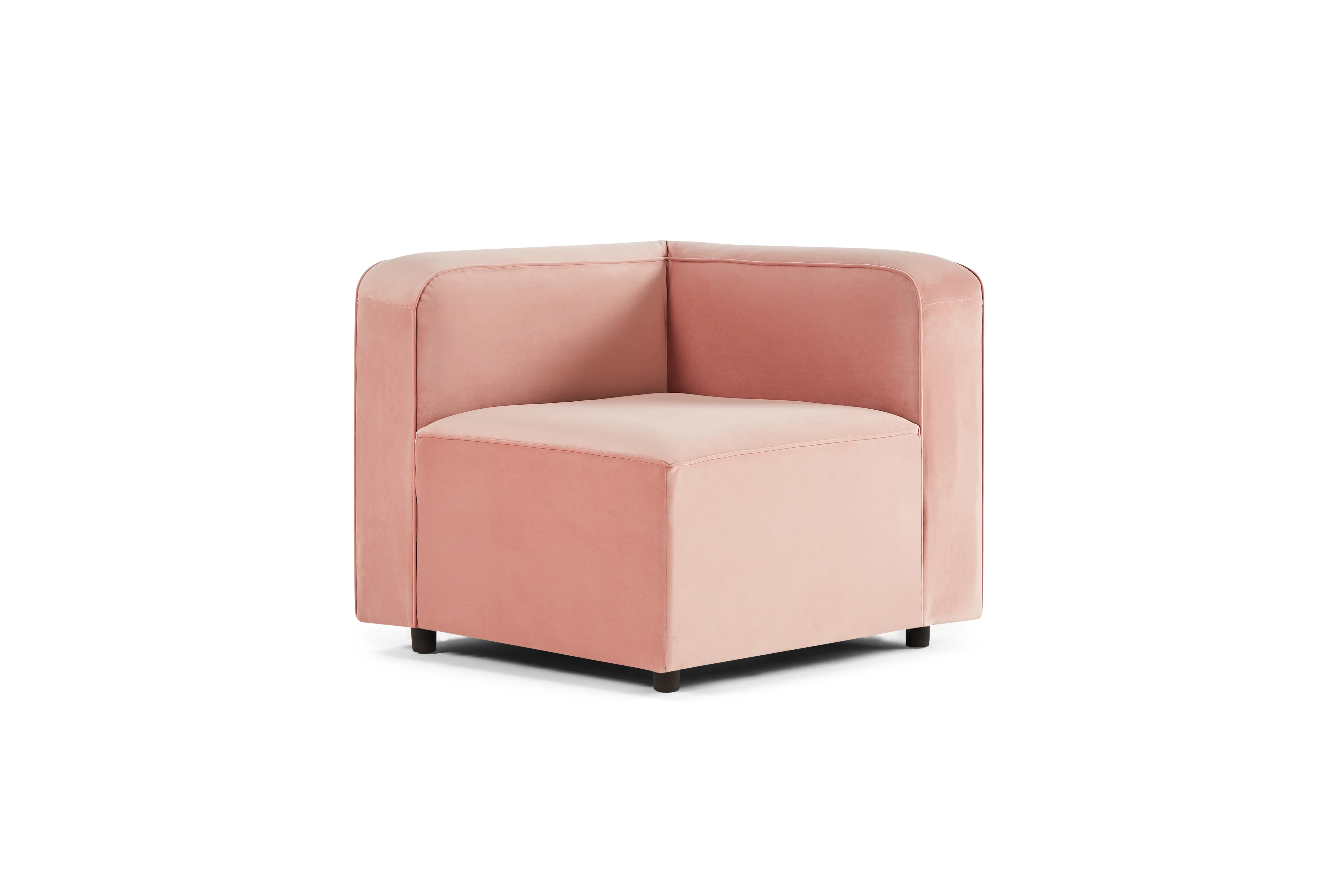 Logan Corner Chair Royale Blush