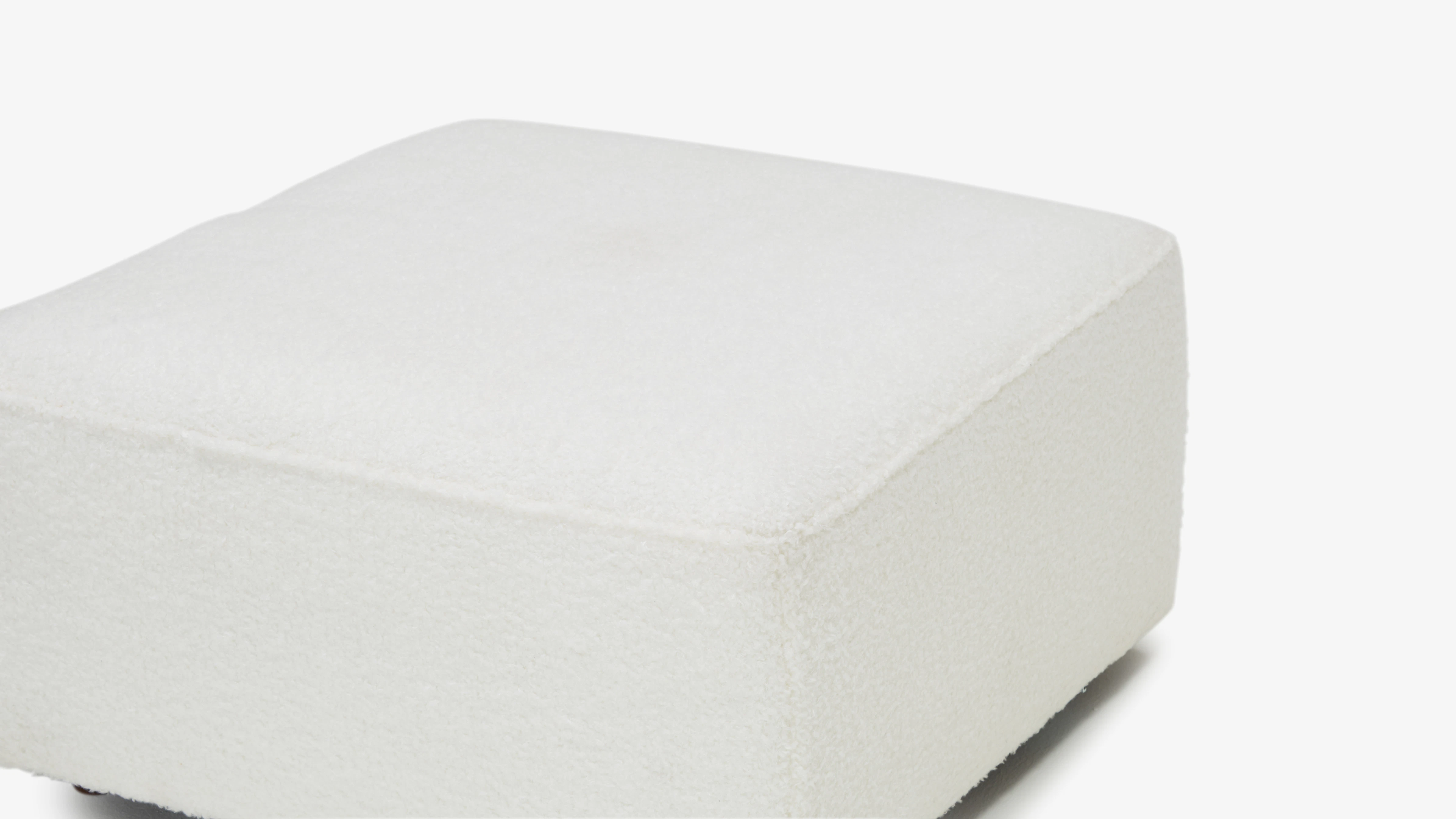 Logan Ottoman Shearling Whisper