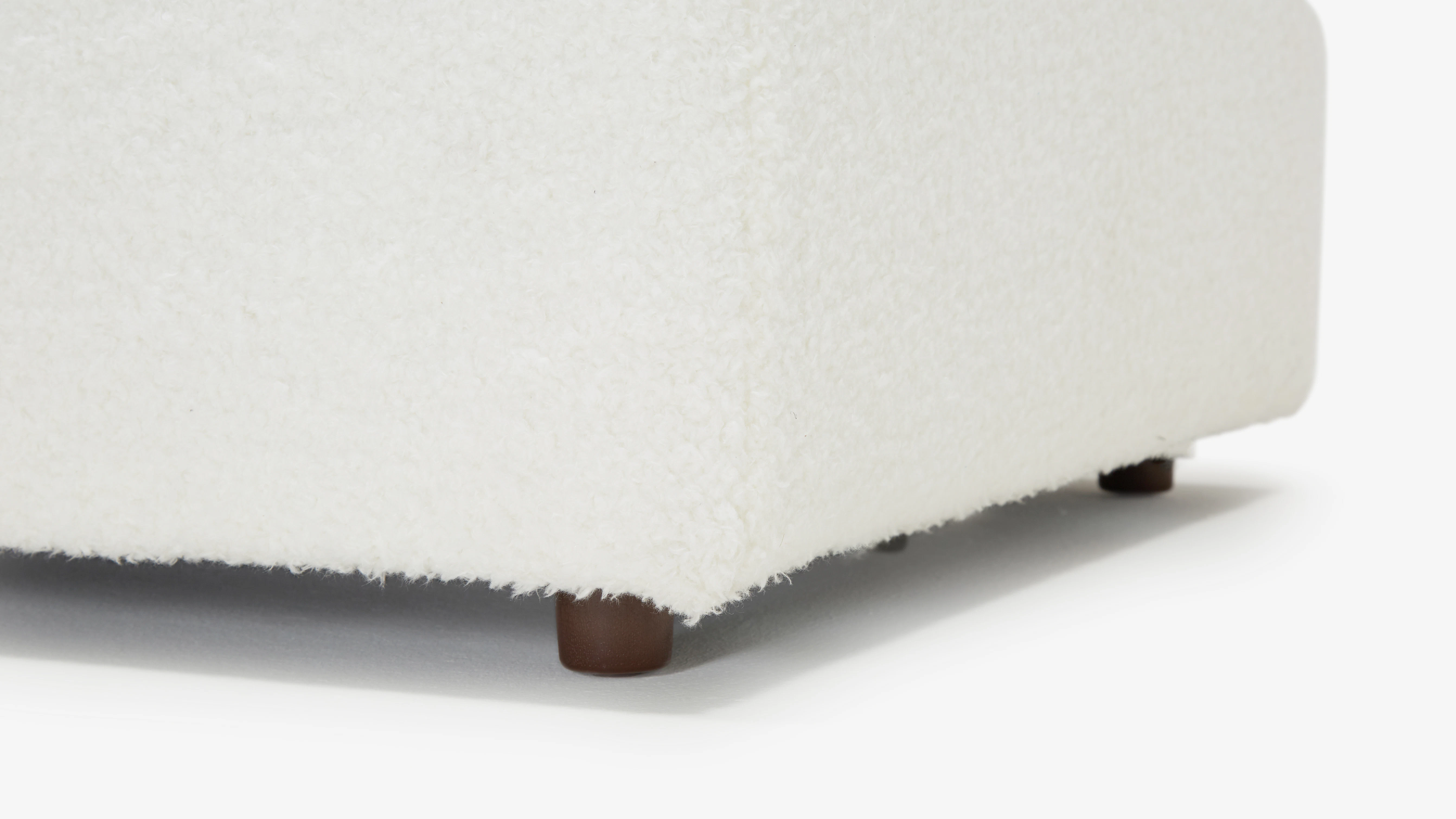 Logan Ottoman Shearling Whisper