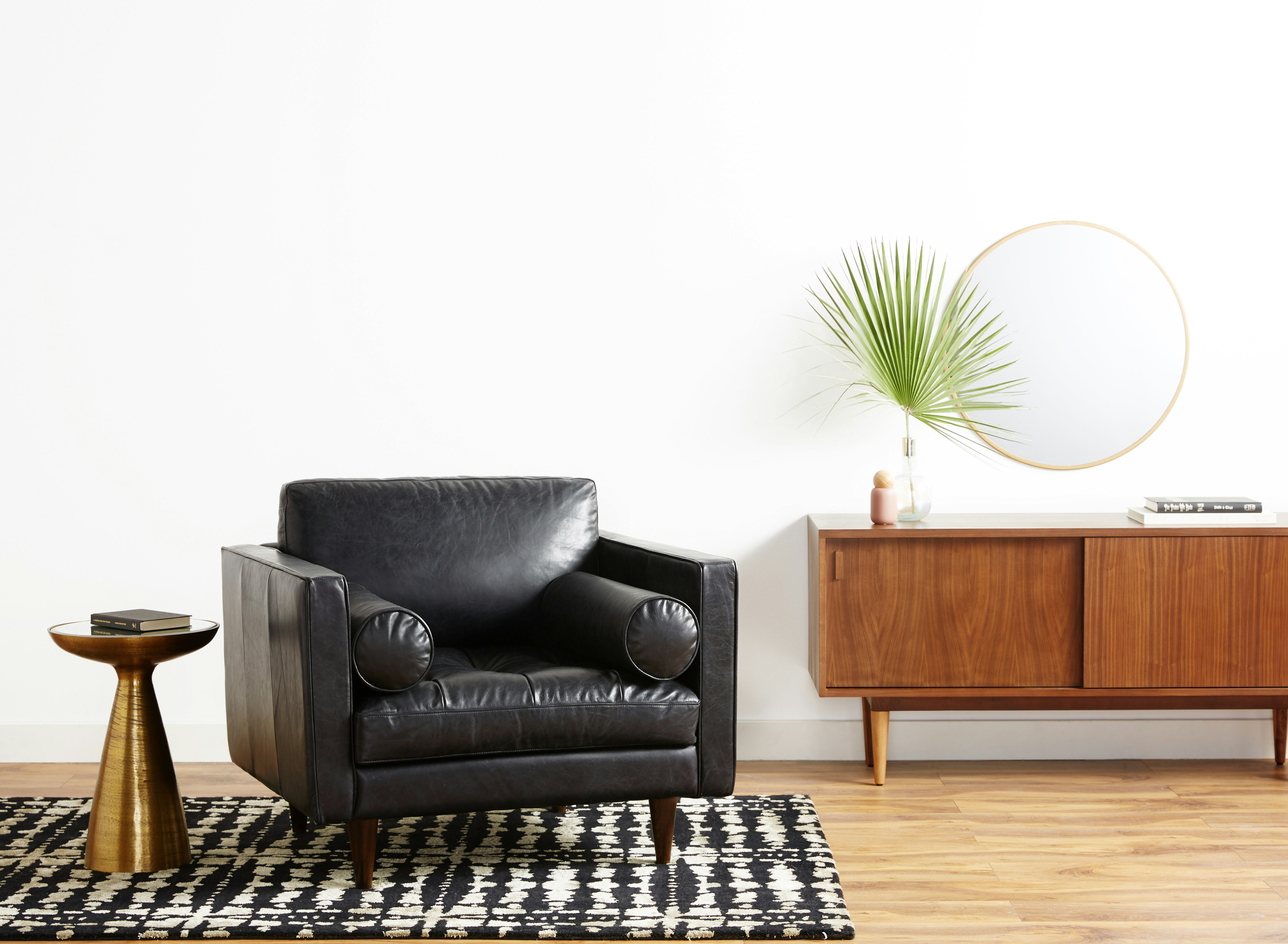 Briar Leather Chair Santiago Steel