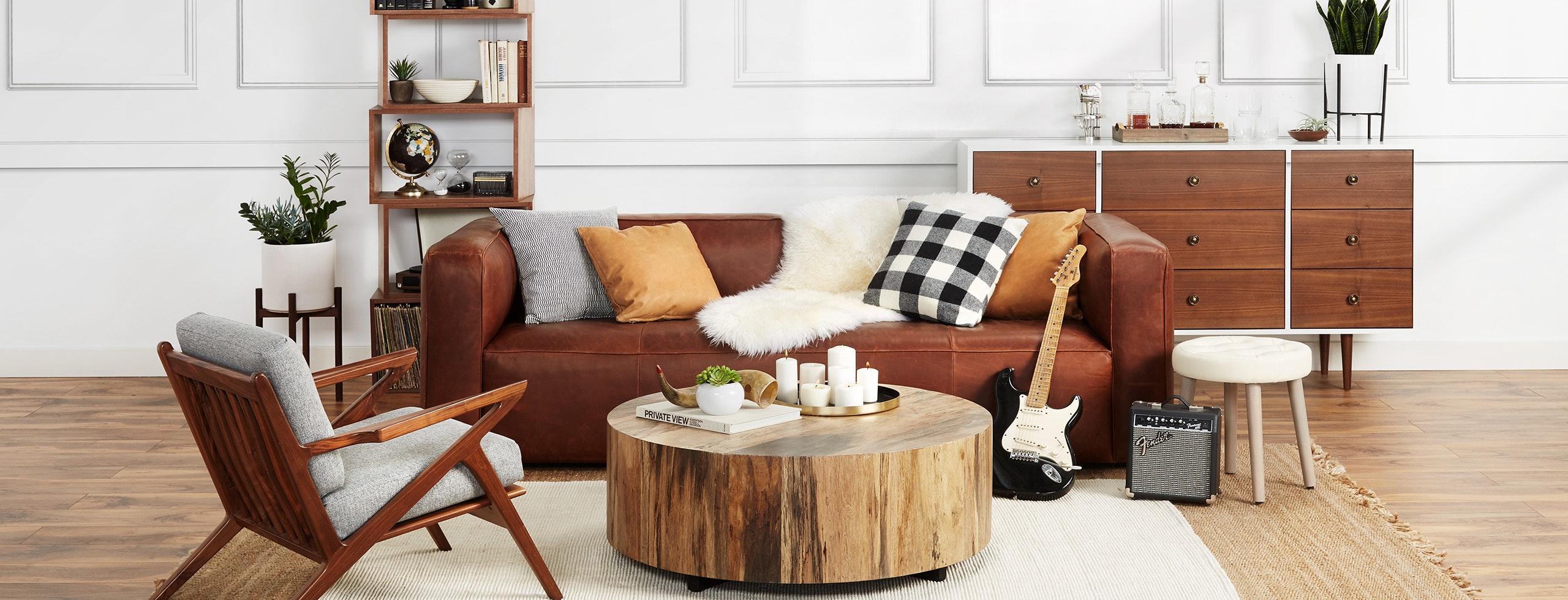 Logan Leather Sofa Academy Cuero